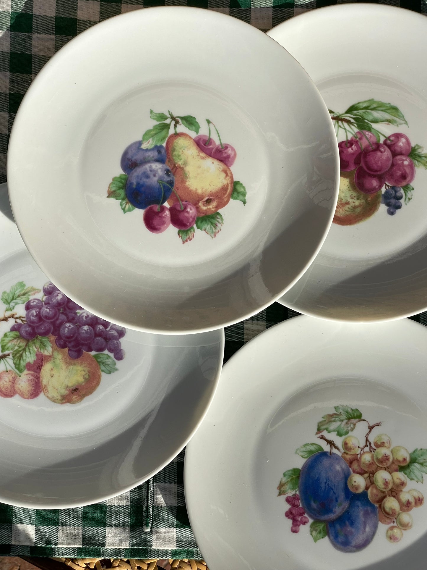 Fresh Picked Appetizer Plates, Set of 4