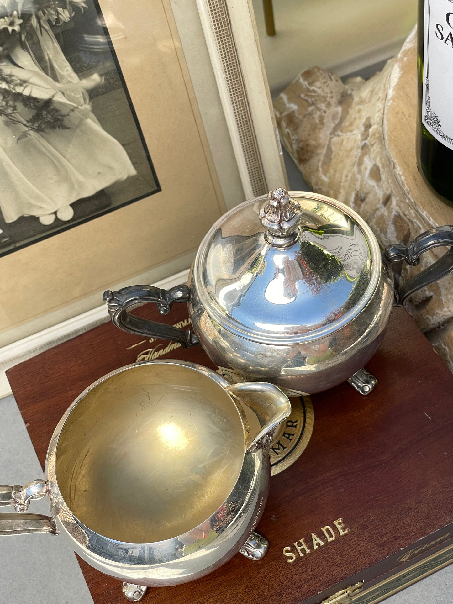 Eleanor Cream and Sugar Set