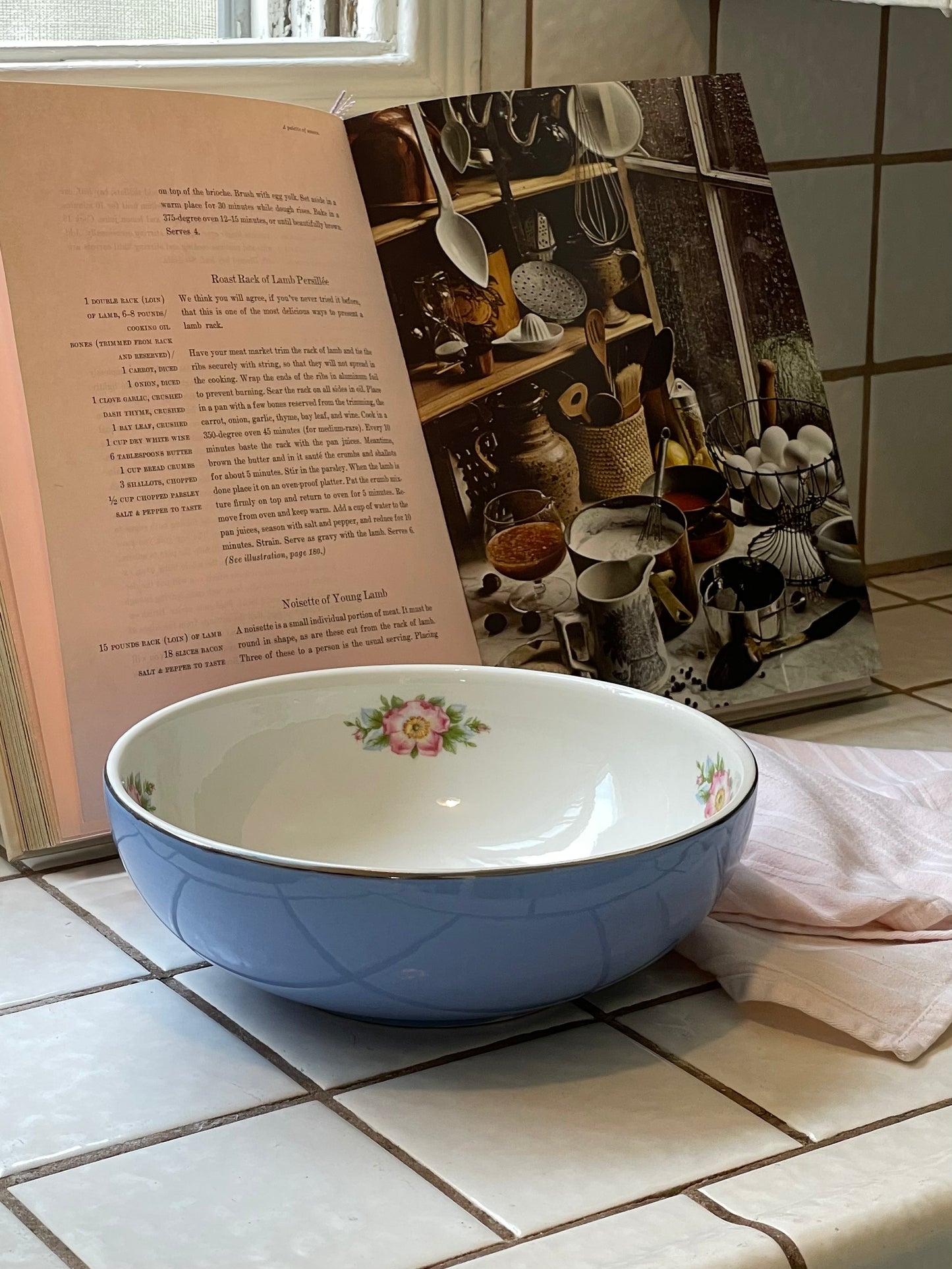 Cornflower Blooms Bowl