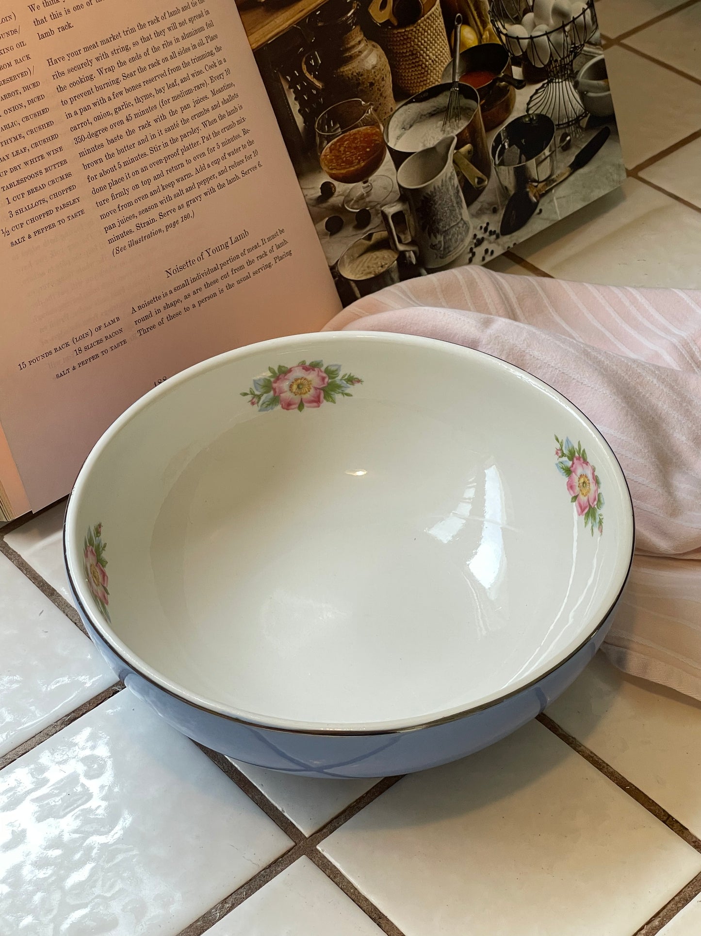 Cornflower Blooms Bowl