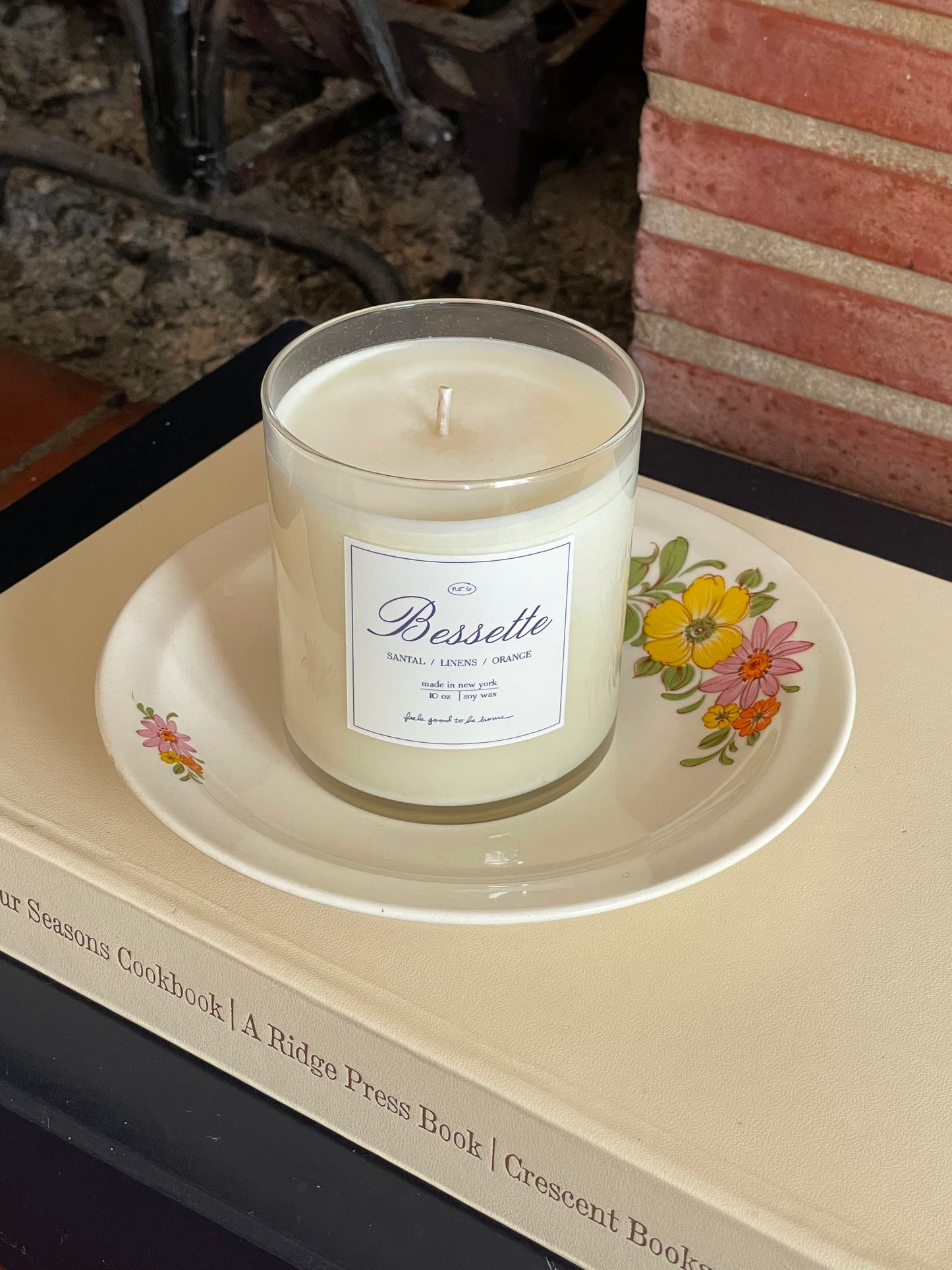 Golden Hour Candle Plate