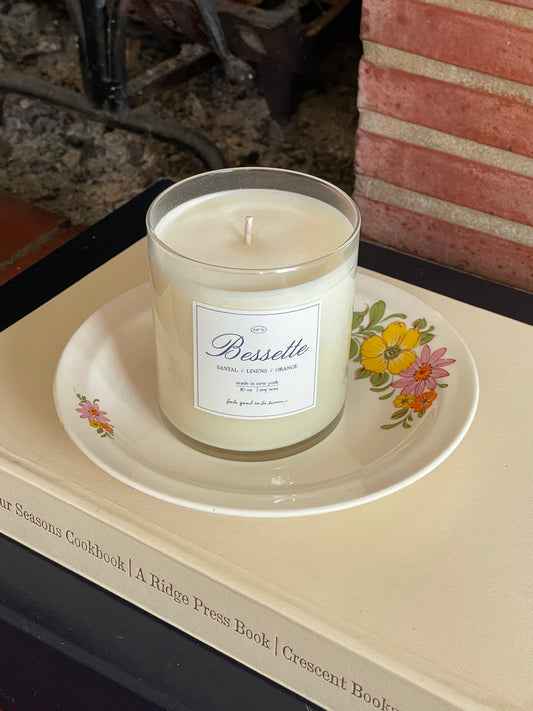 Golden Hour Candle Plate