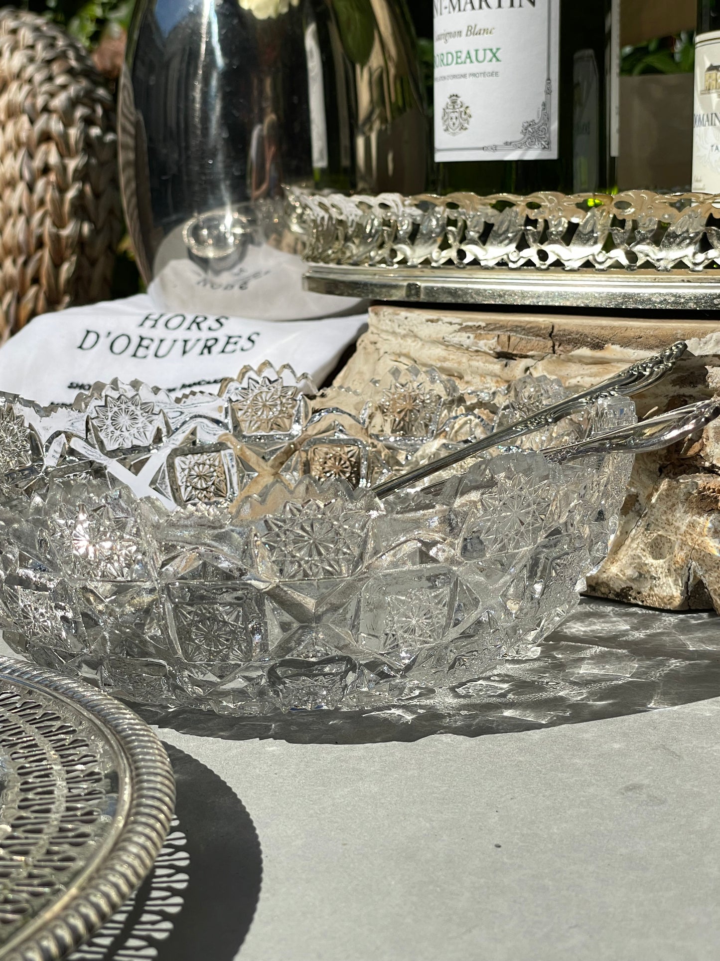 Beaufort Crystal Serving Bowl