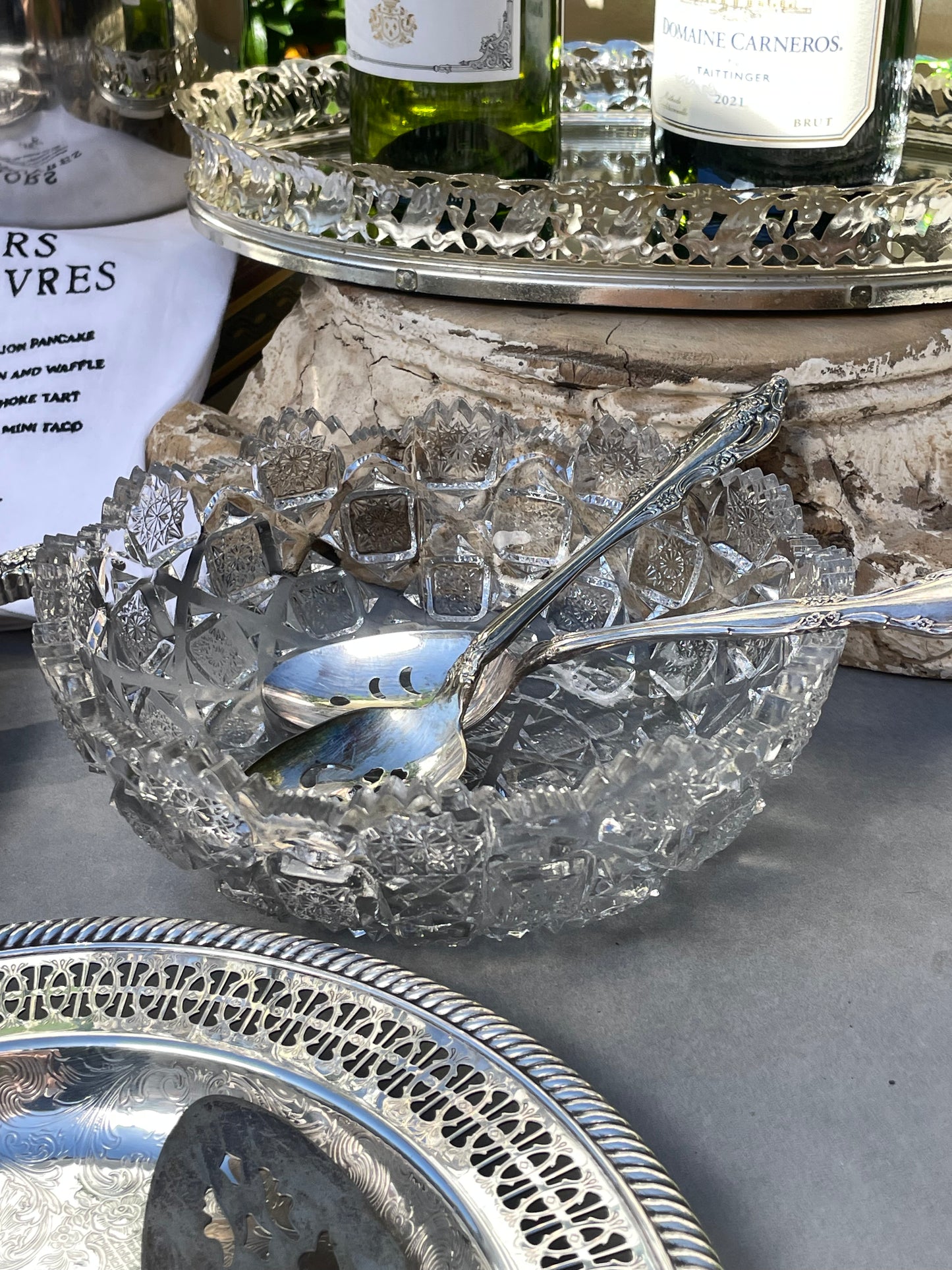 Beaufort Crystal Serving Bowl