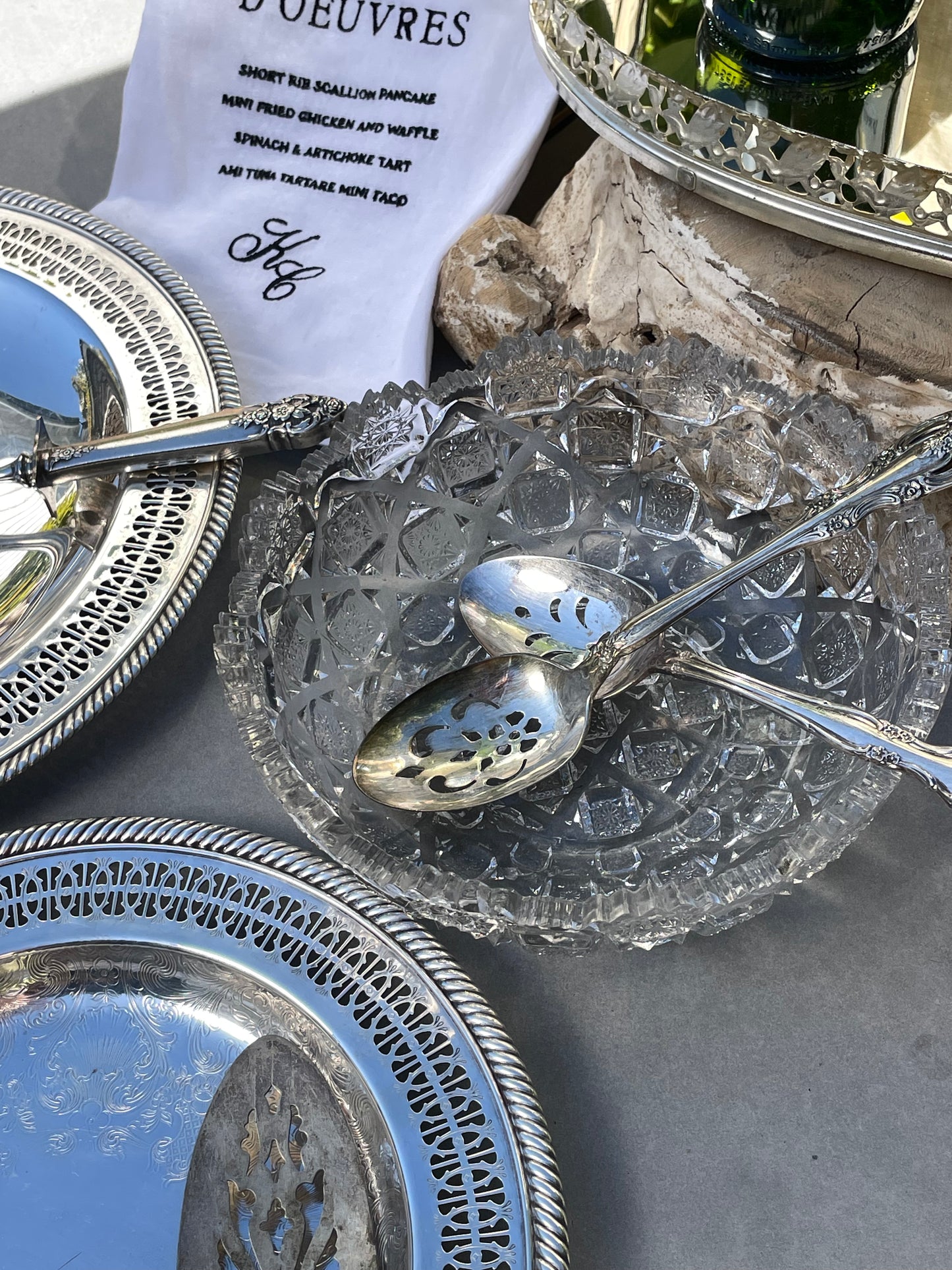 Beaufort Crystal Serving Bowl