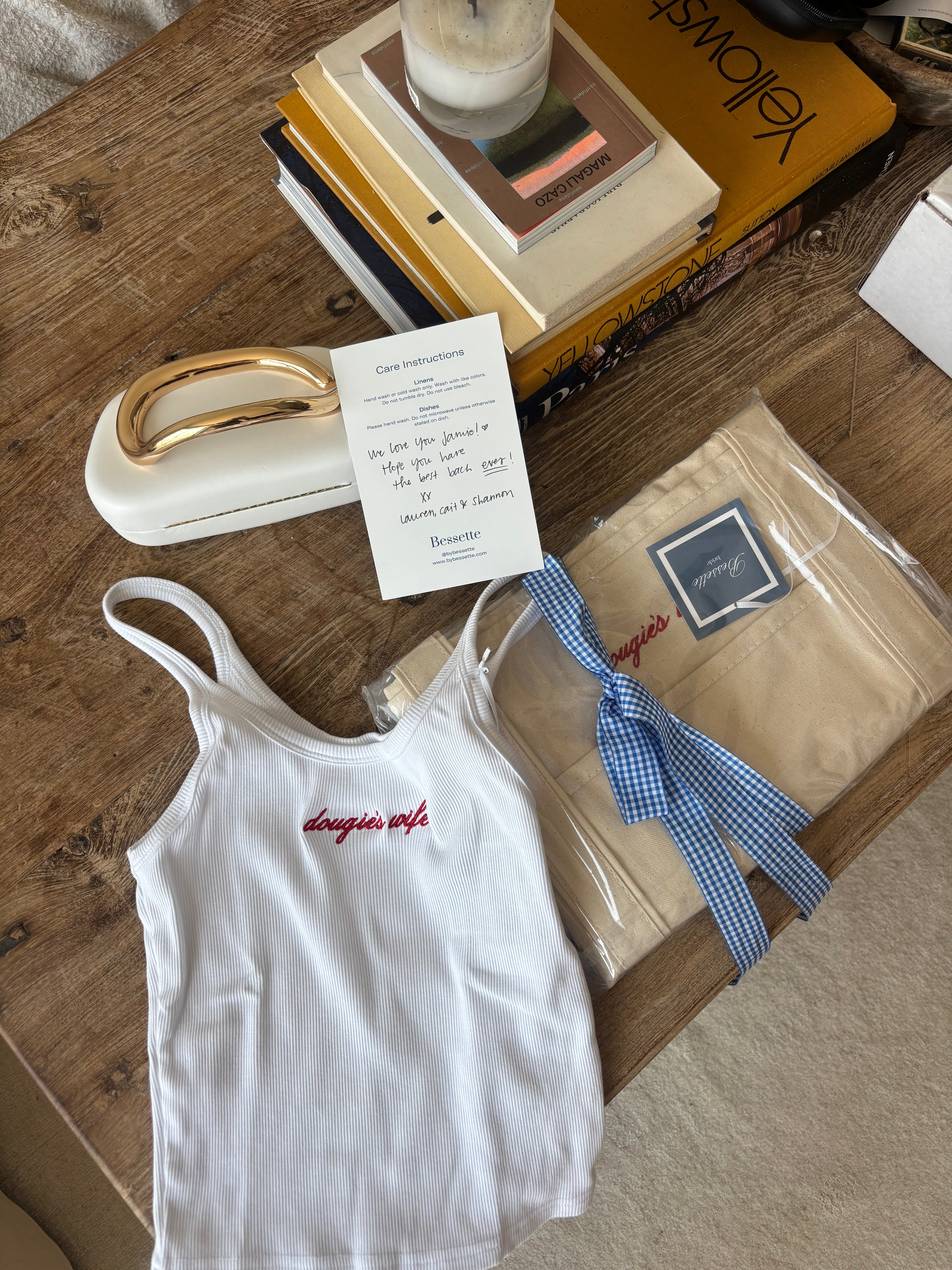 Custom Embroidered Tank