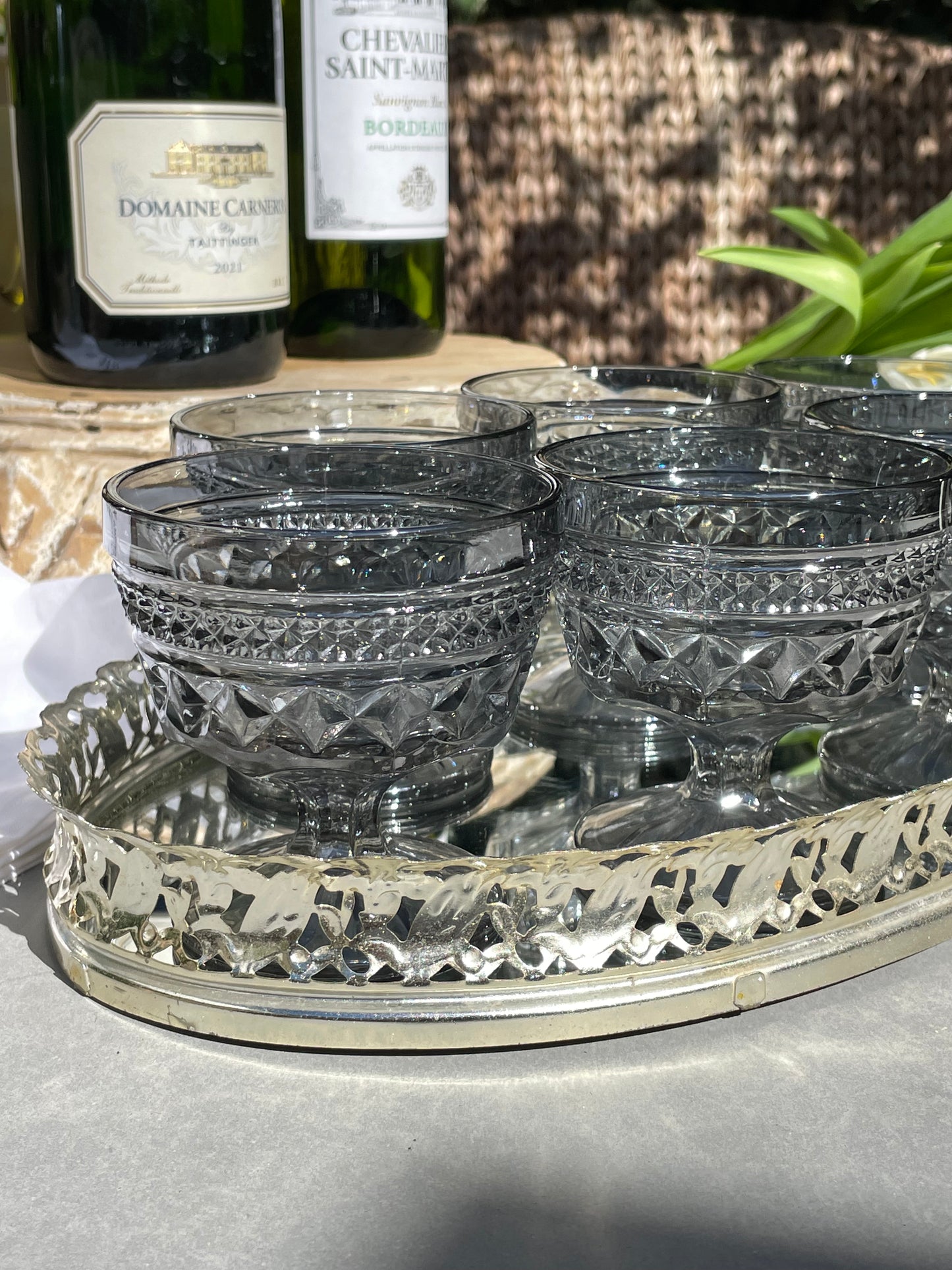 Delphine Glasses, Set of 6