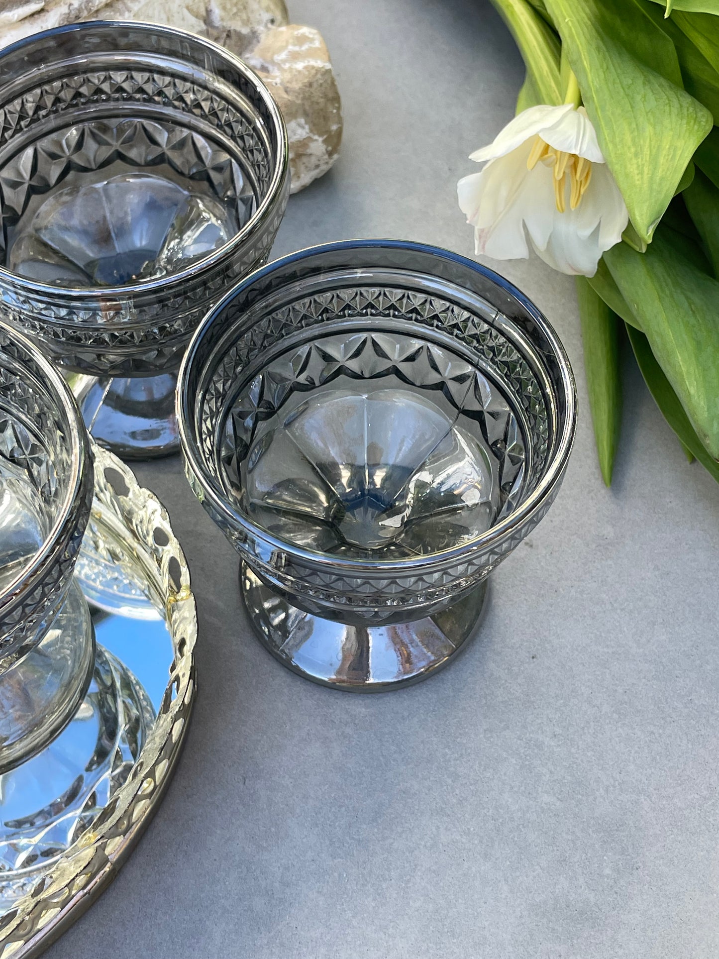 Delphine Glasses, Set of 6