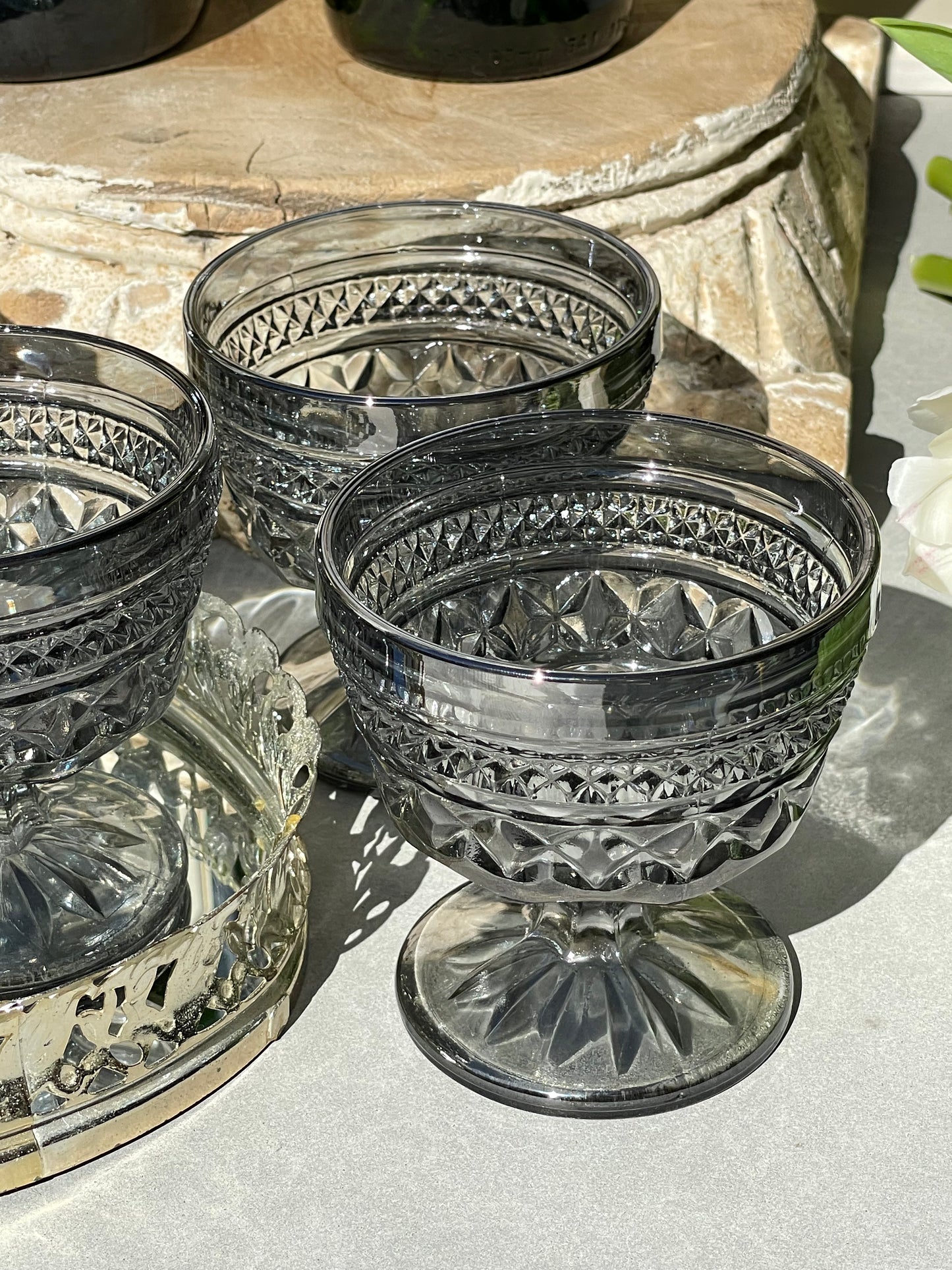 Delphine Glasses, Set of 6