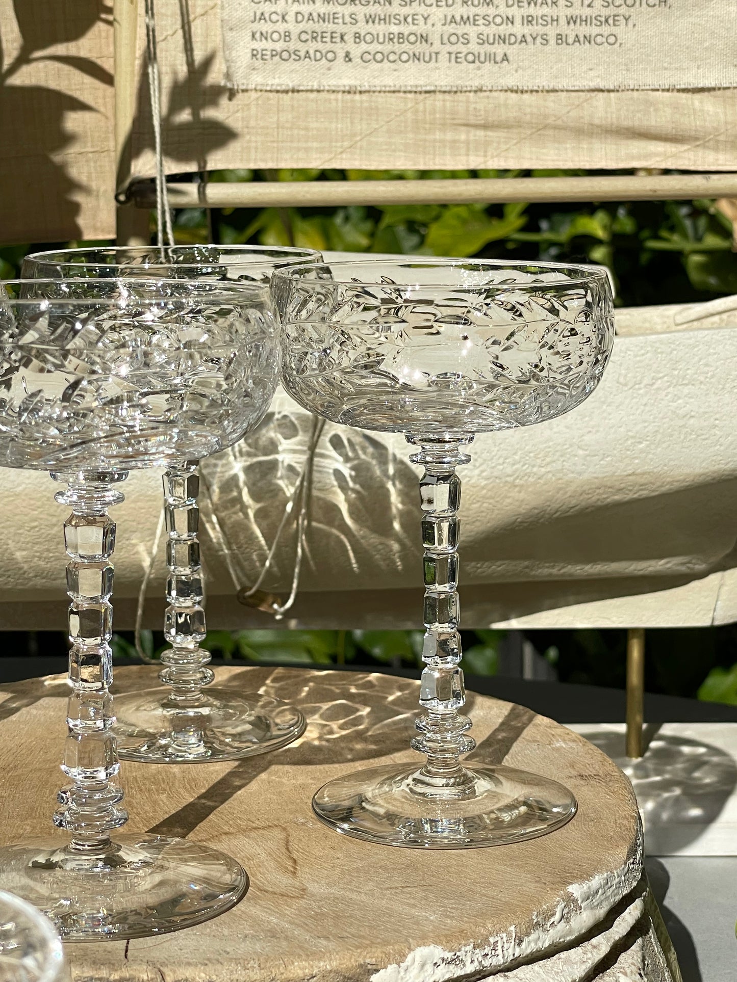 Monaco Champagne Coupes, Set of 8