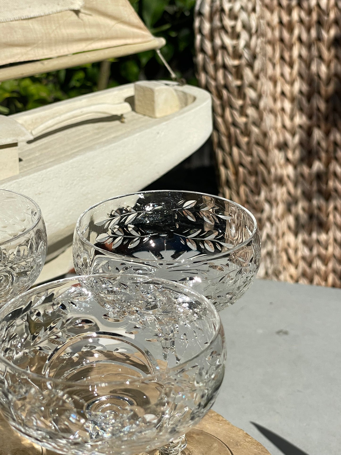Monaco Champagne Coupes, Set of 8