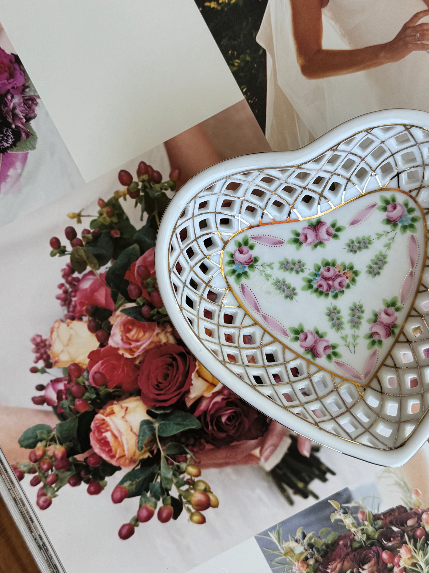 Amelia Heart-Shaped Trinket Dish