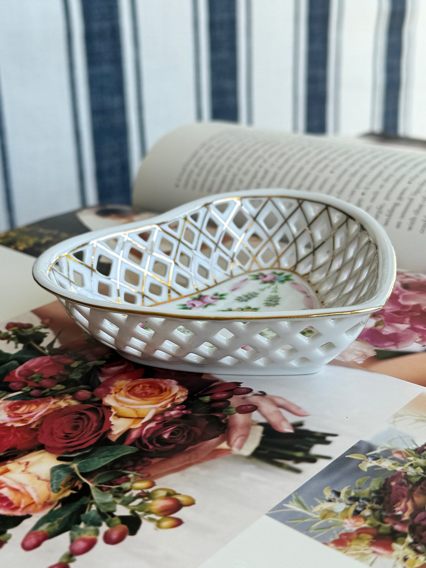 Amelia Heart-Shaped Trinket Dish