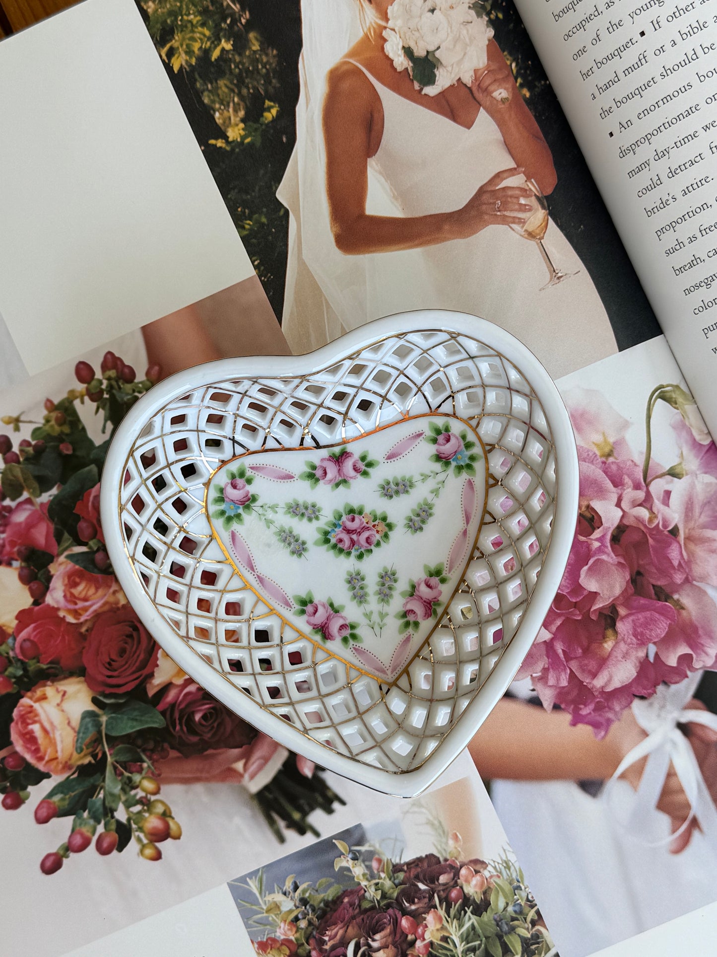 Amelia Heart-Shaped Trinket Dish