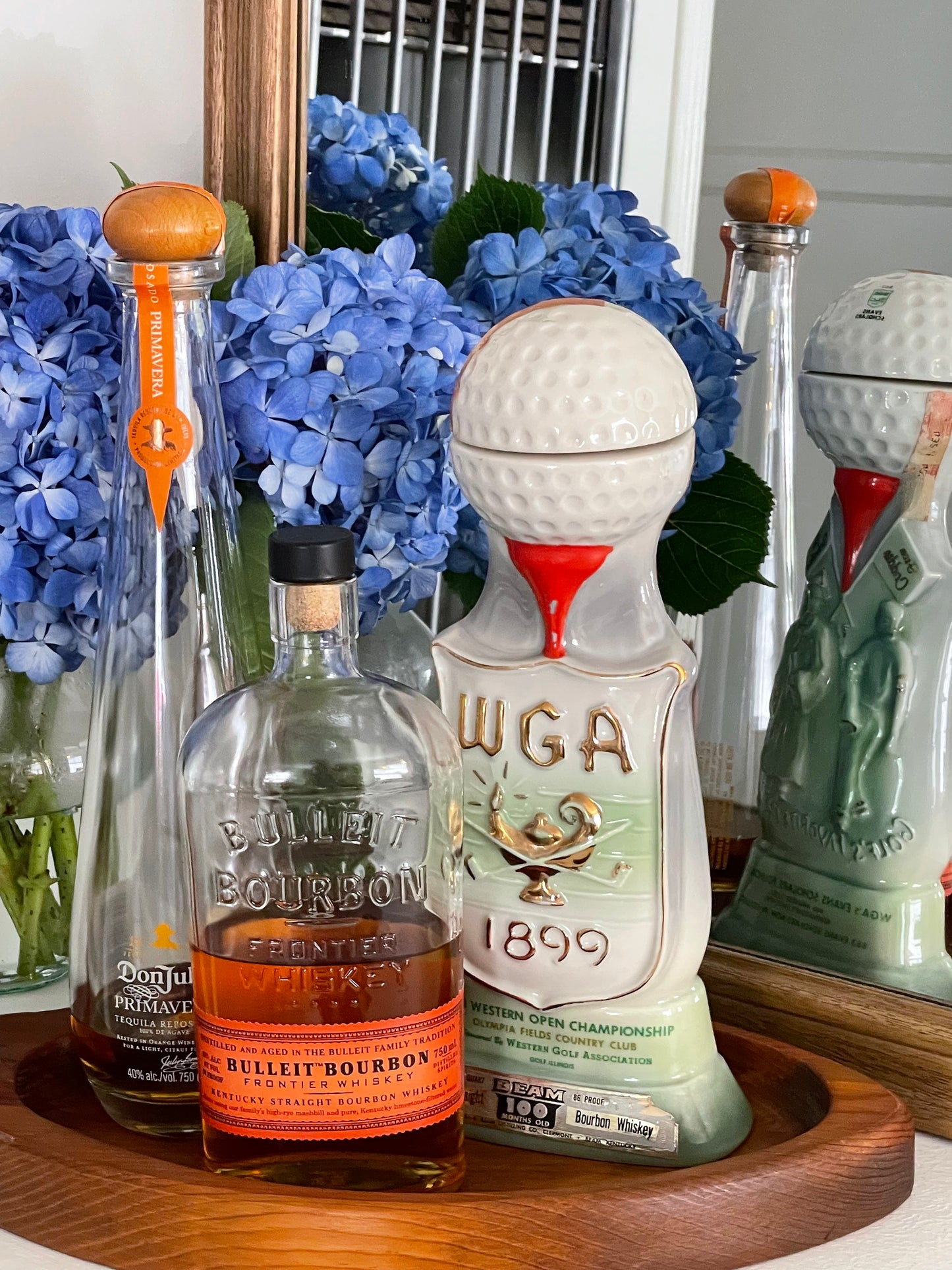 Vintage Western Open Commemorative Whiskey Bottle
