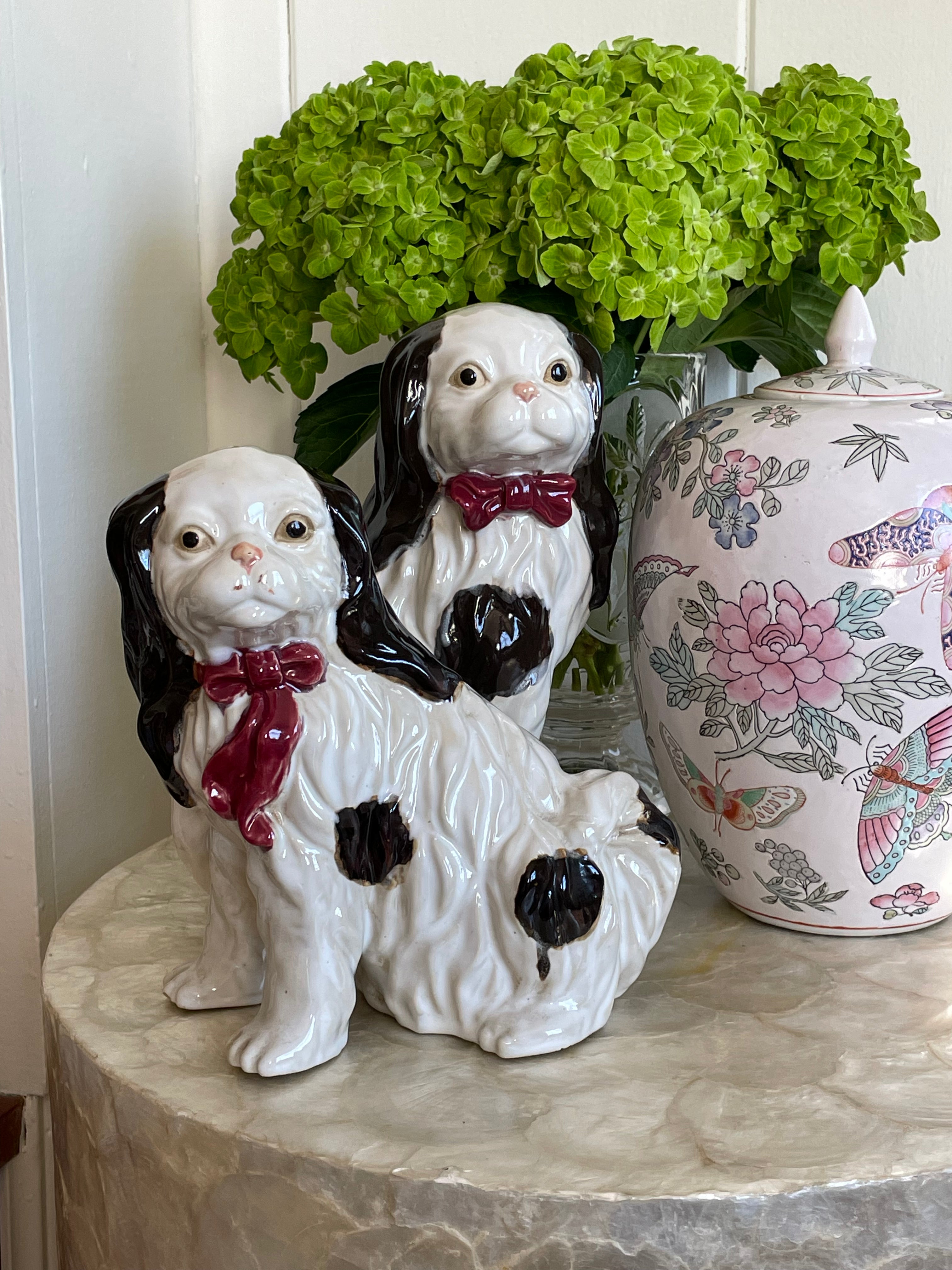 C.Z. & Truman Ceramic Dog Figurines