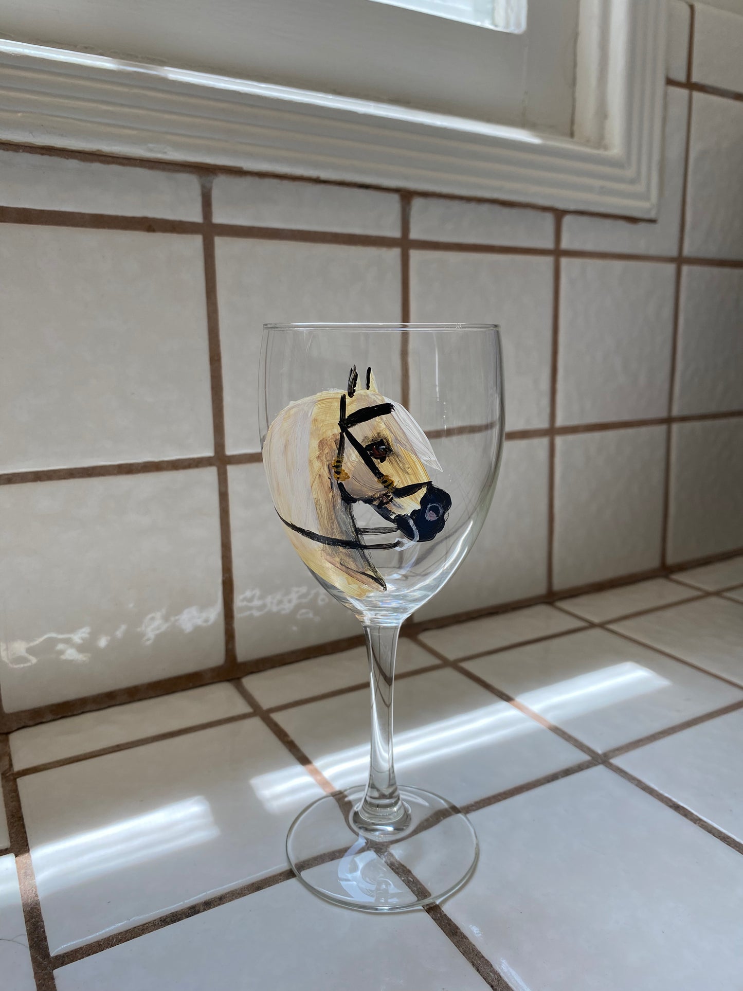Equestrian Wine Glasses