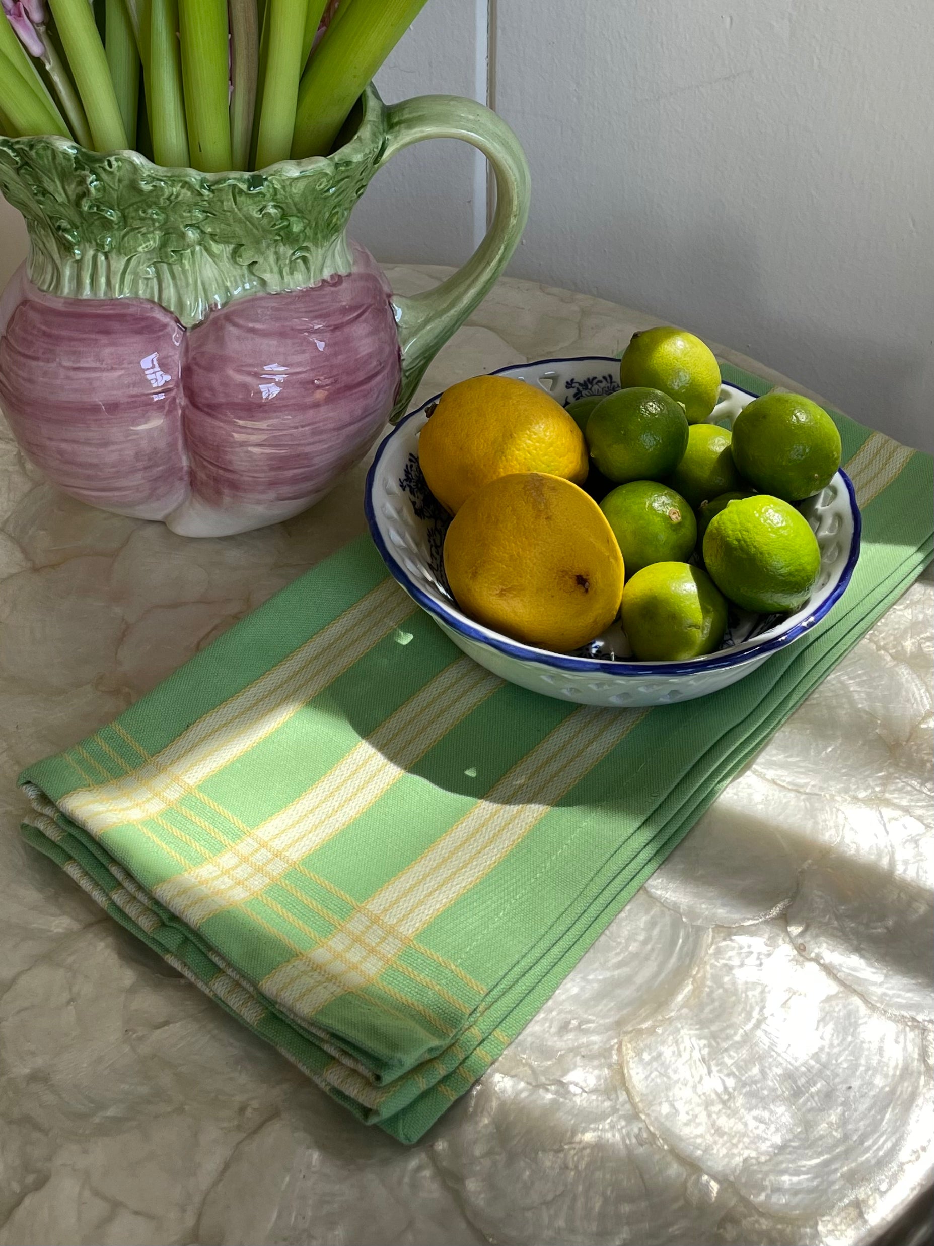 Lemon Lime Tea Towel