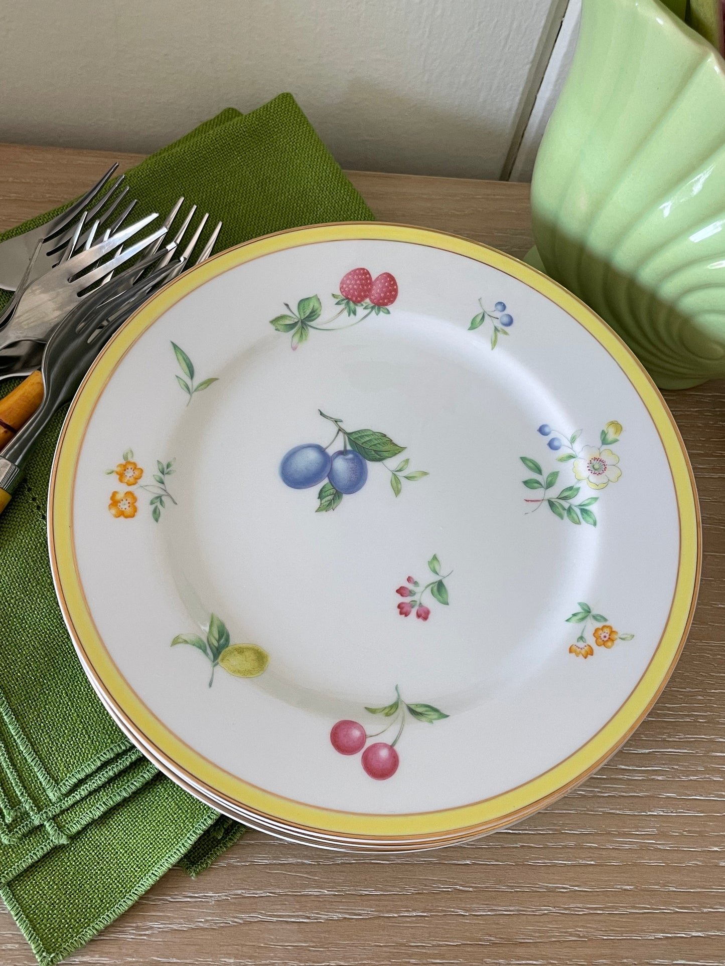 Parasol Plates, Set of 6