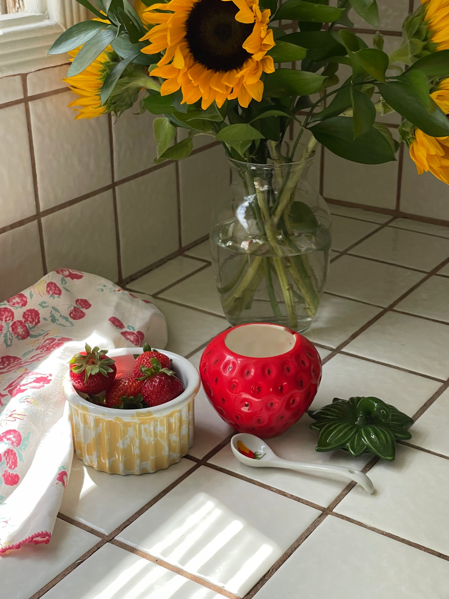 Strawberry Jam Jar