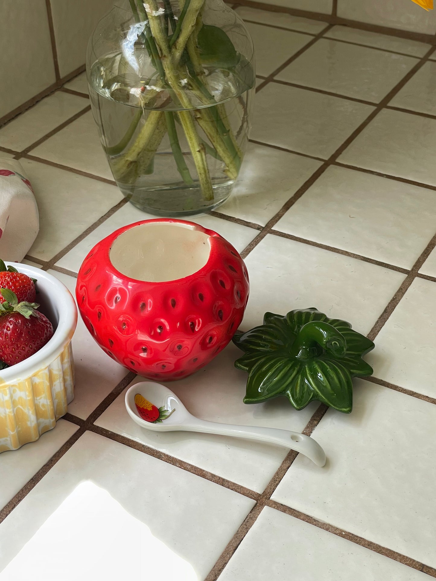 Strawberry Jam Jar