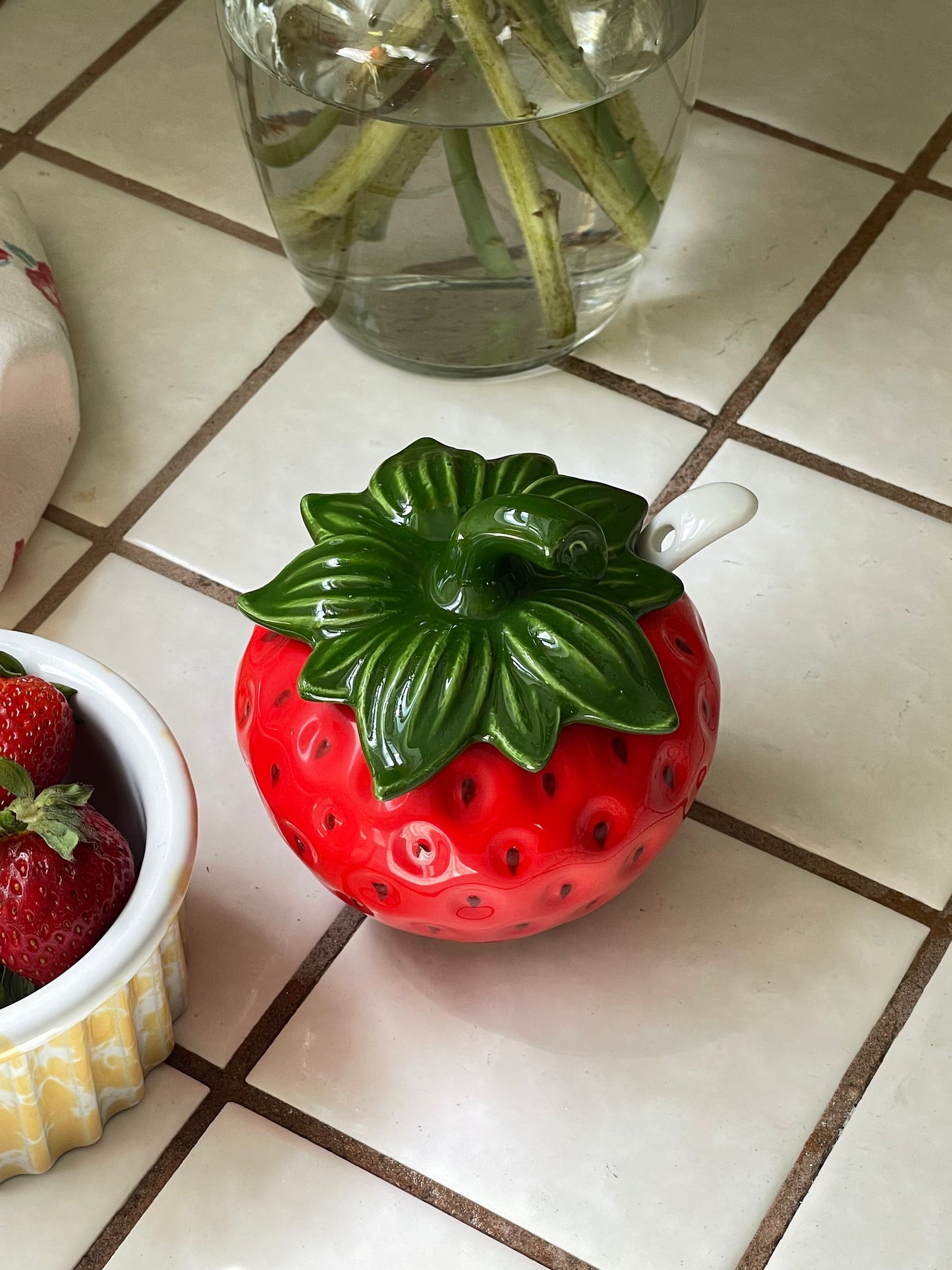 Strawberry Jam Jar