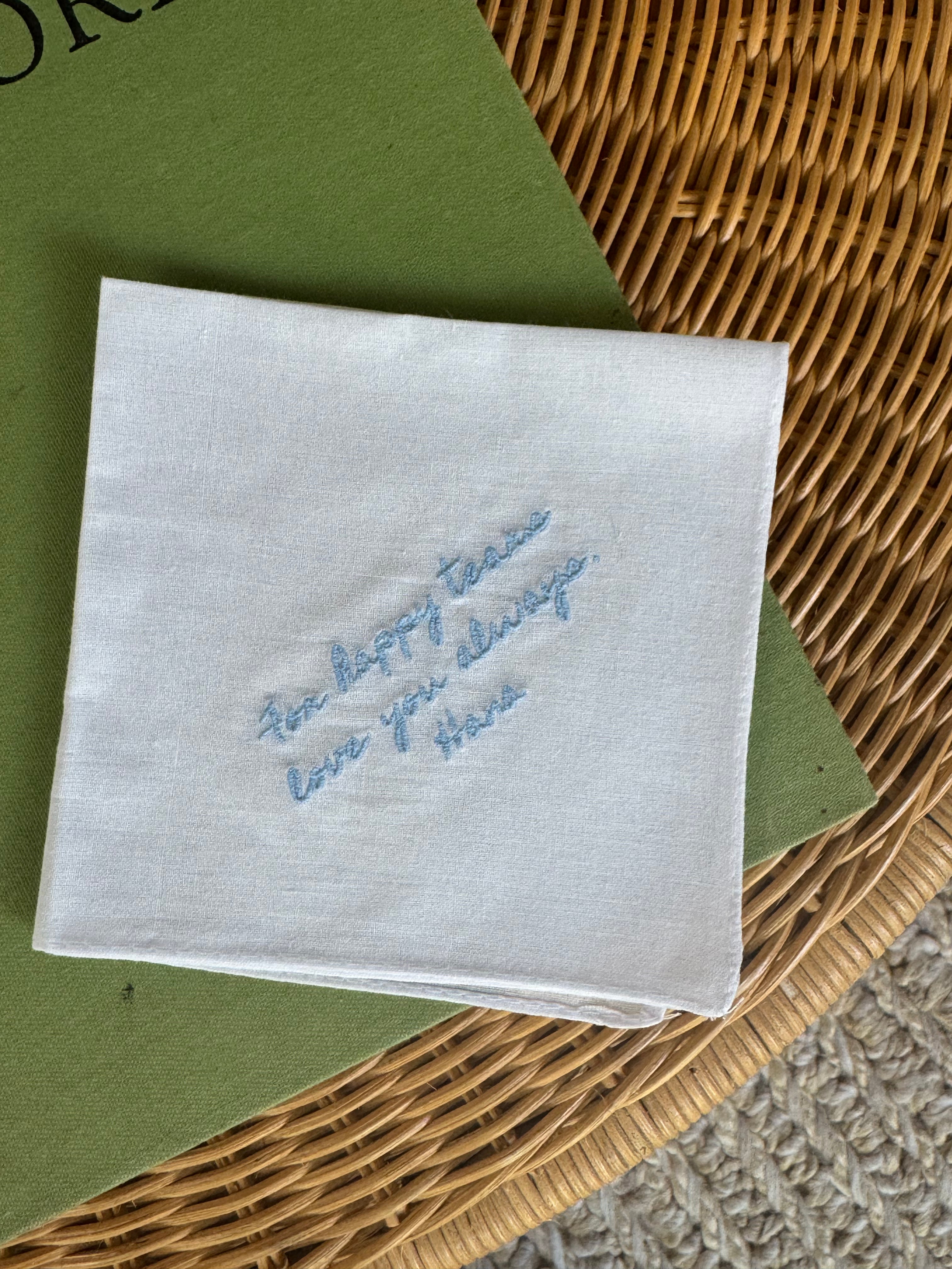 Multi-Line Text Hankie