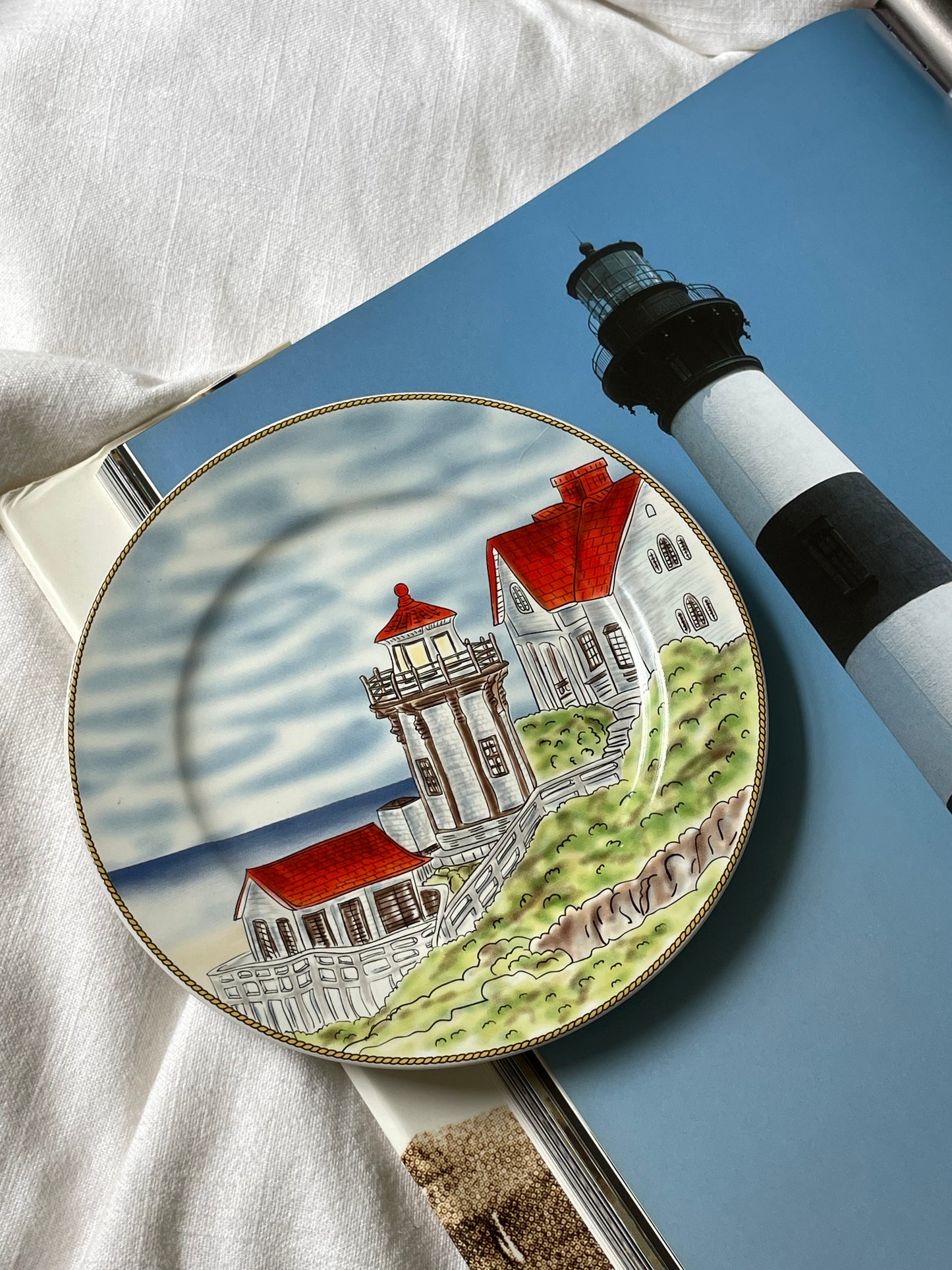 Lighthouse Trinket Plate