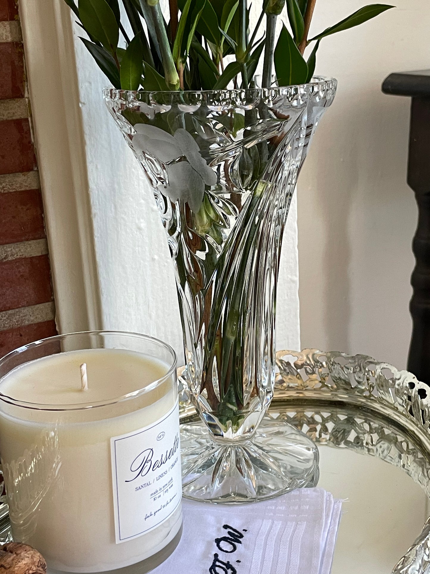 Anneliese Crystal Vase