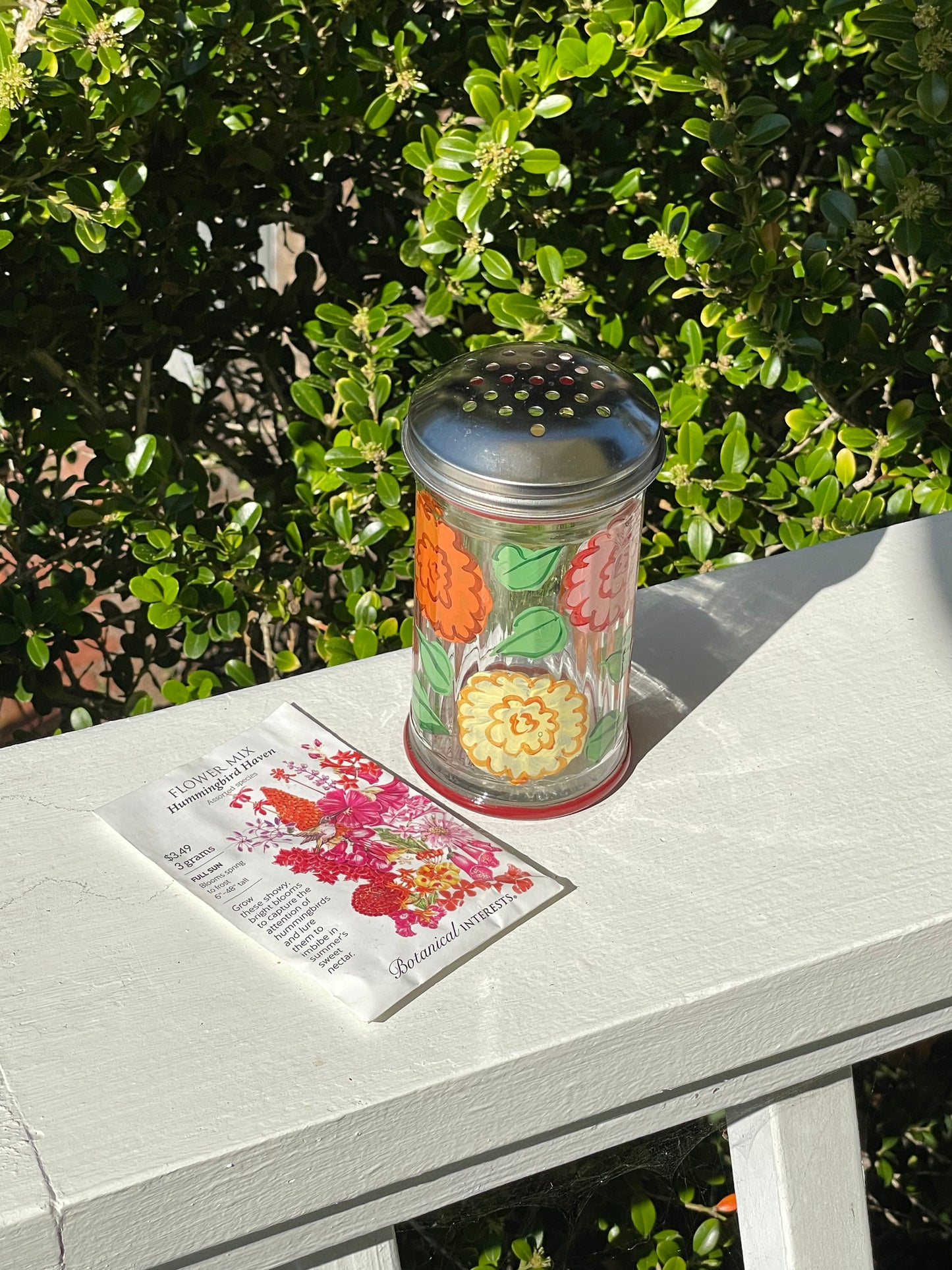 Hummingbird Flower Seed Shaker
