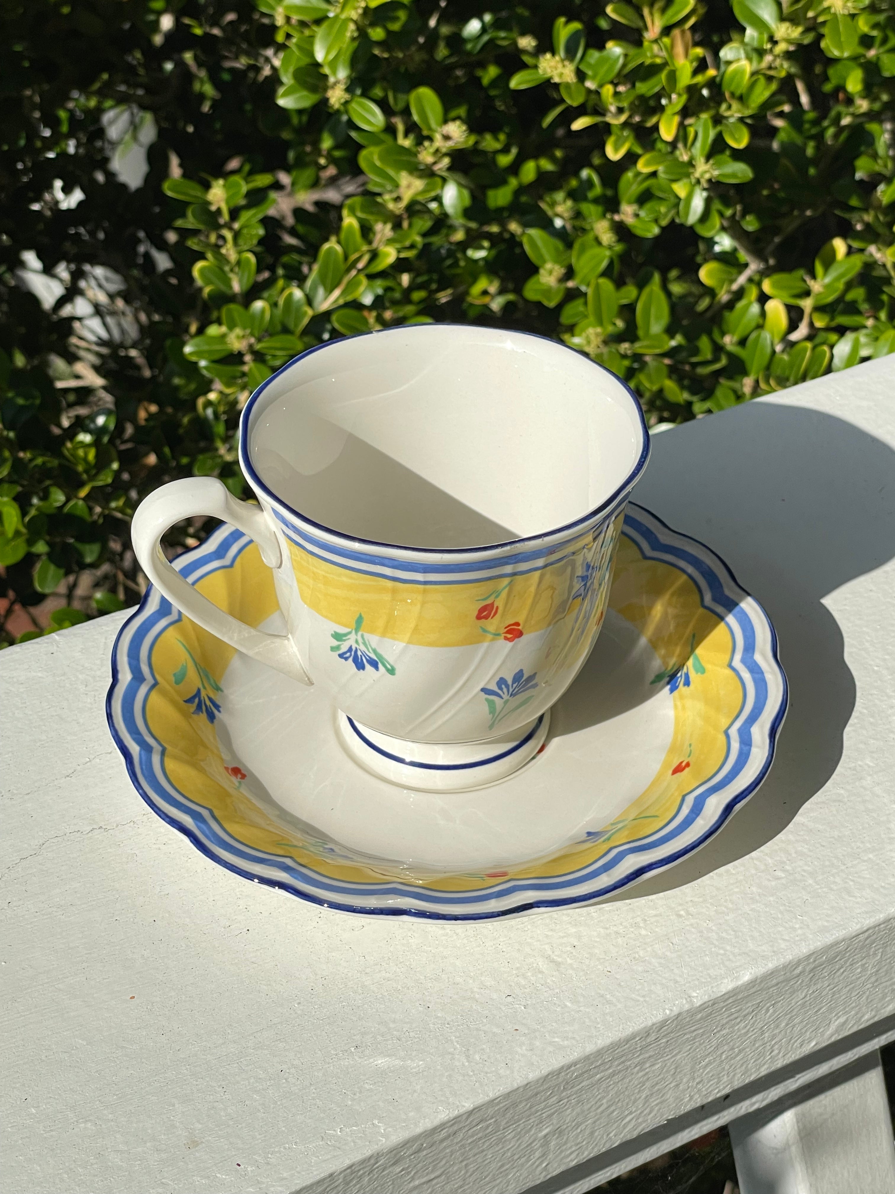 St. John Teacup and Saucer