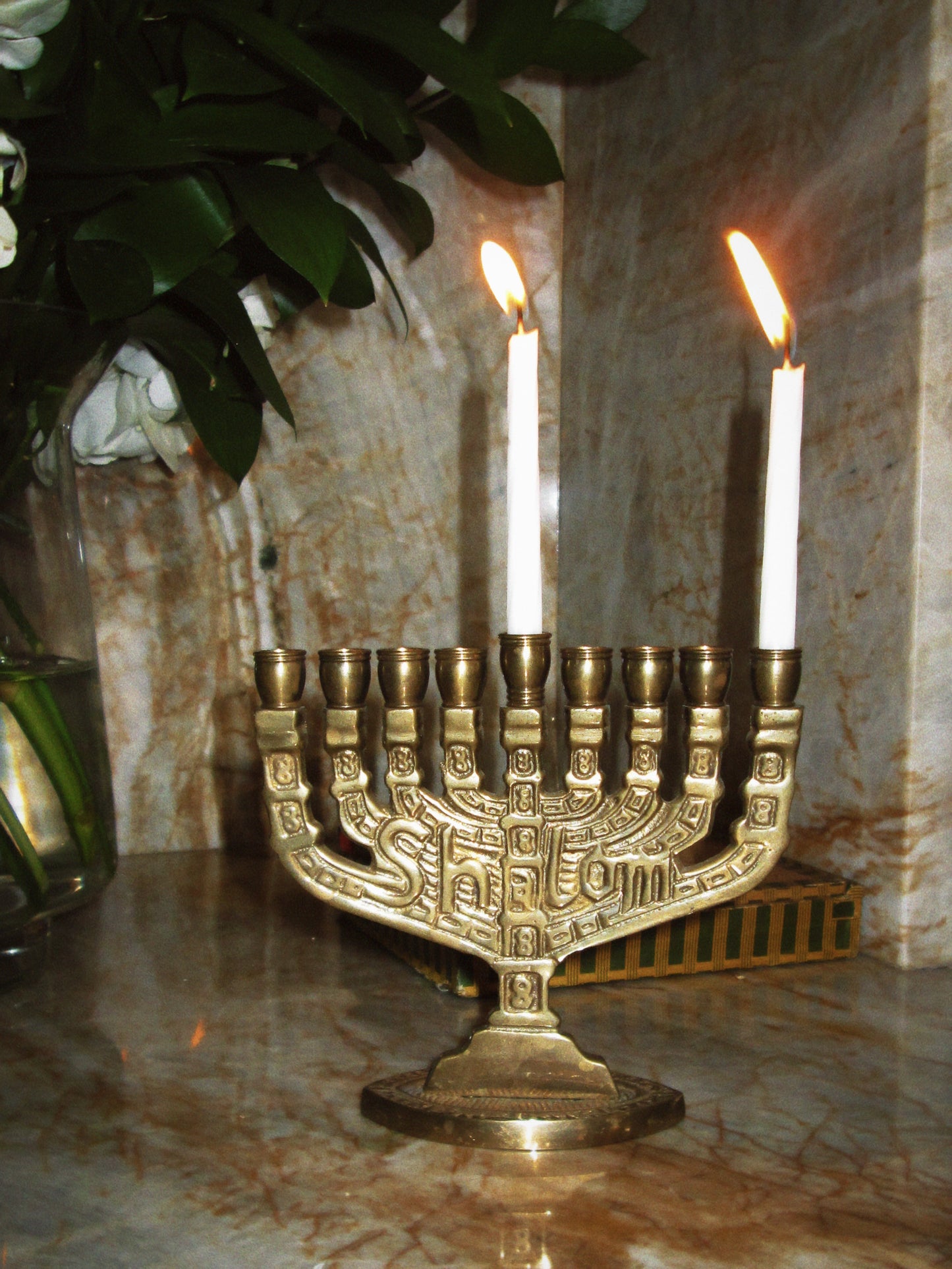 Shalom Mini Menorah