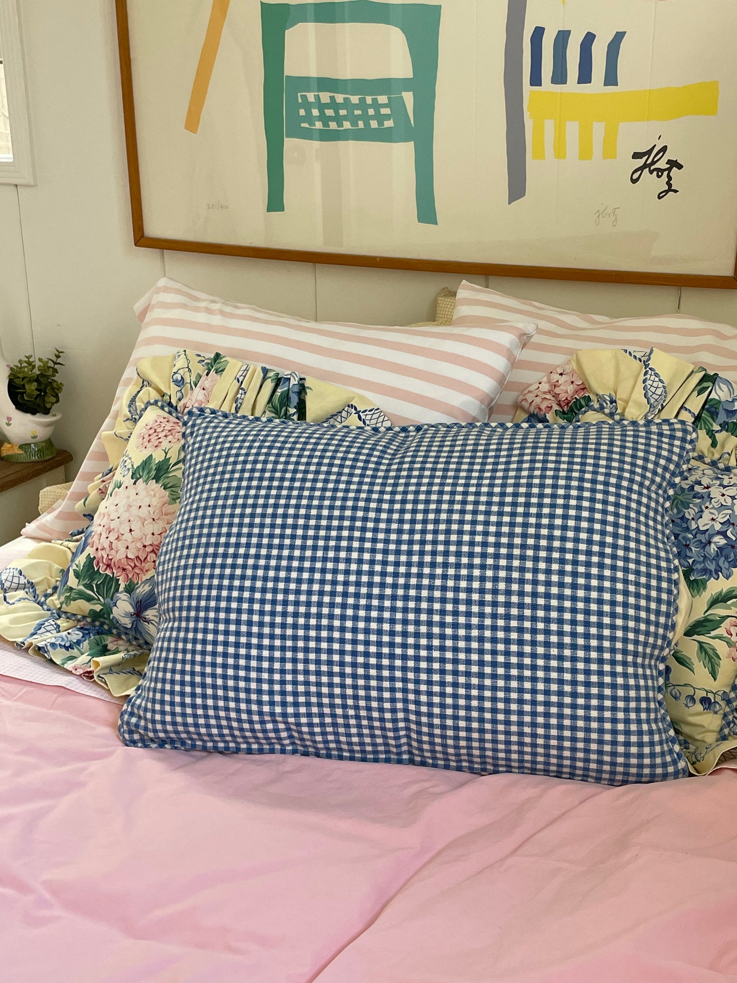 New England Throw pillows, Set of 3