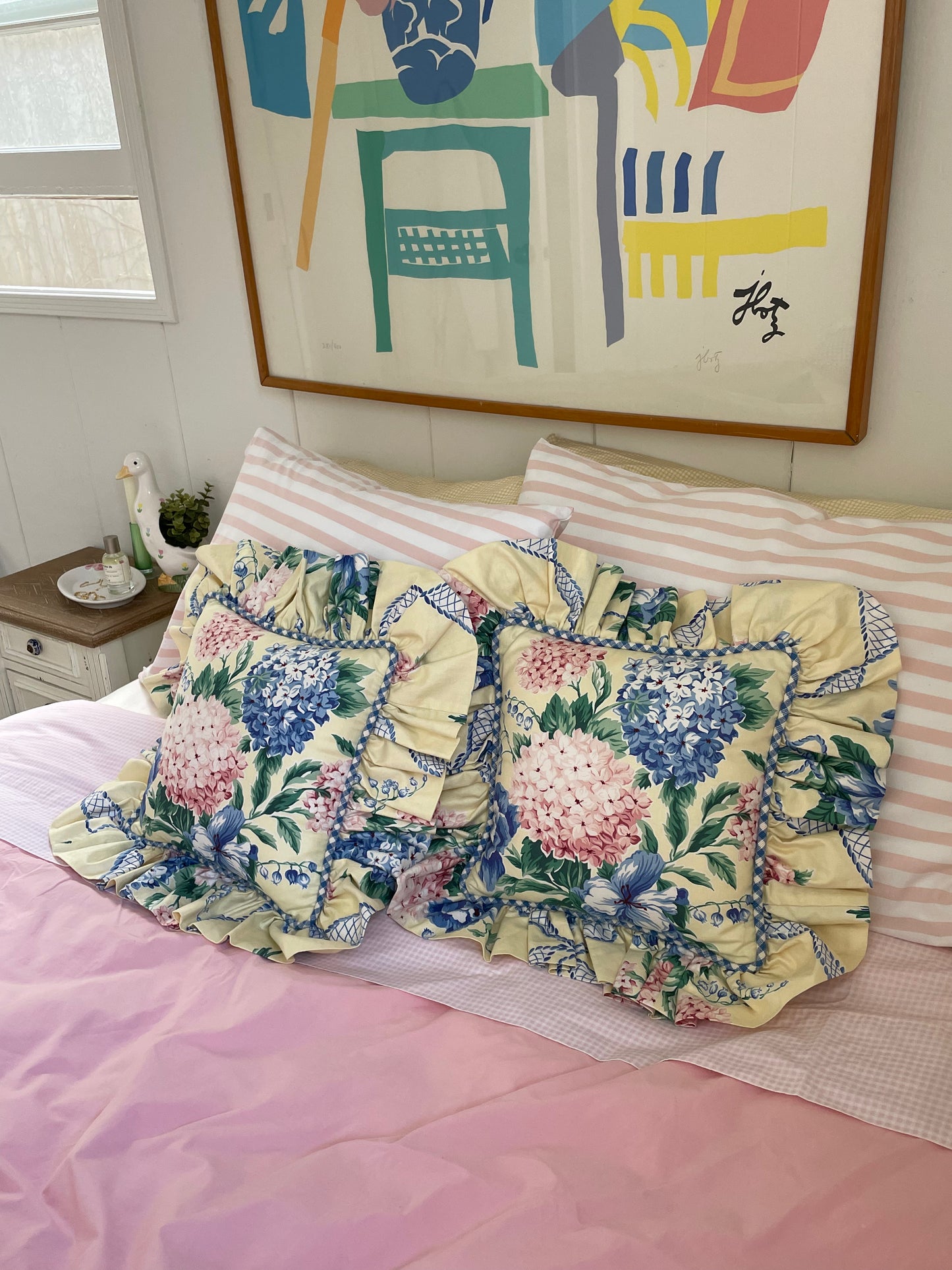New England Throw pillows, Set of 3