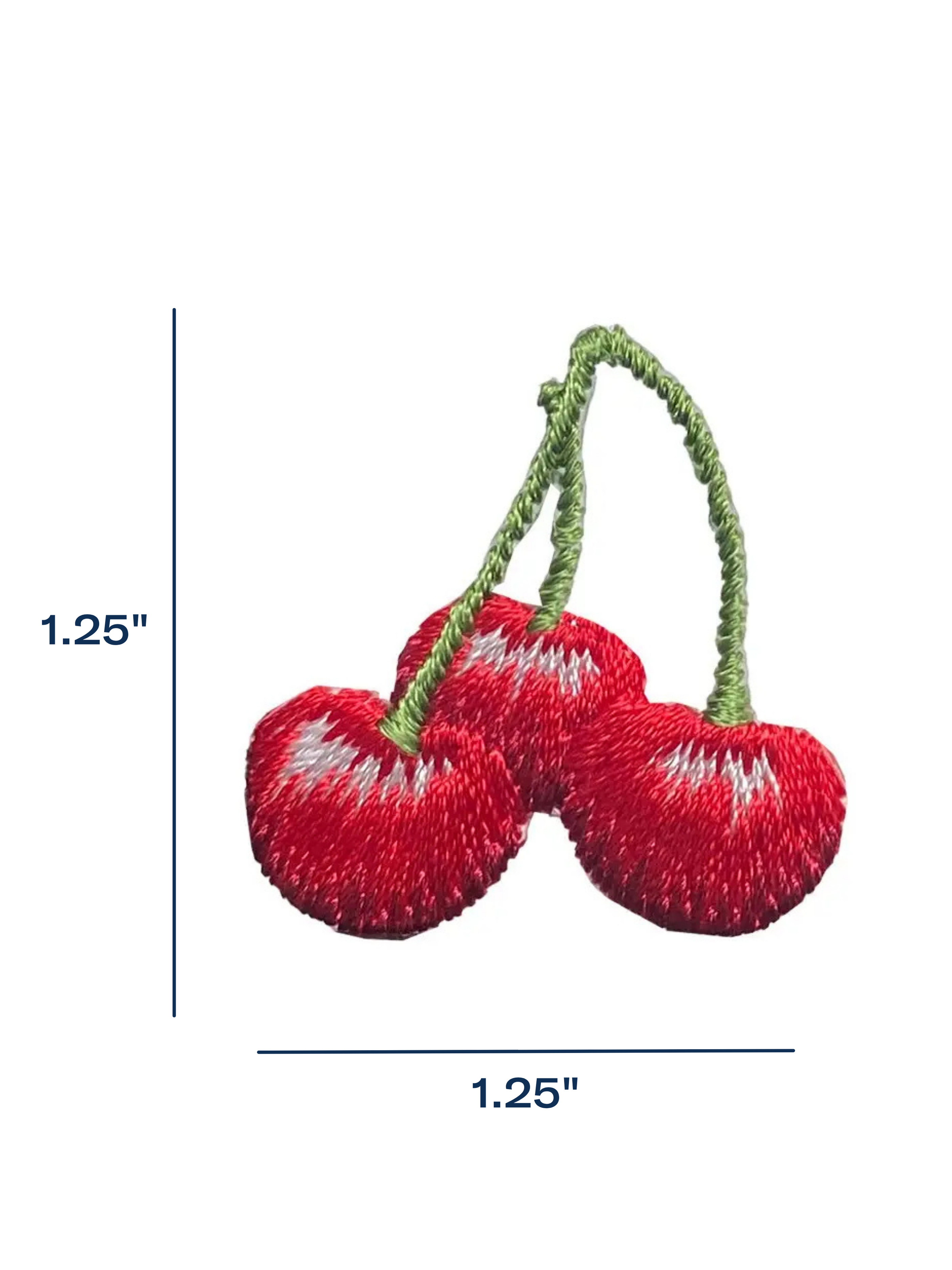 Cherry Iron-On Patch