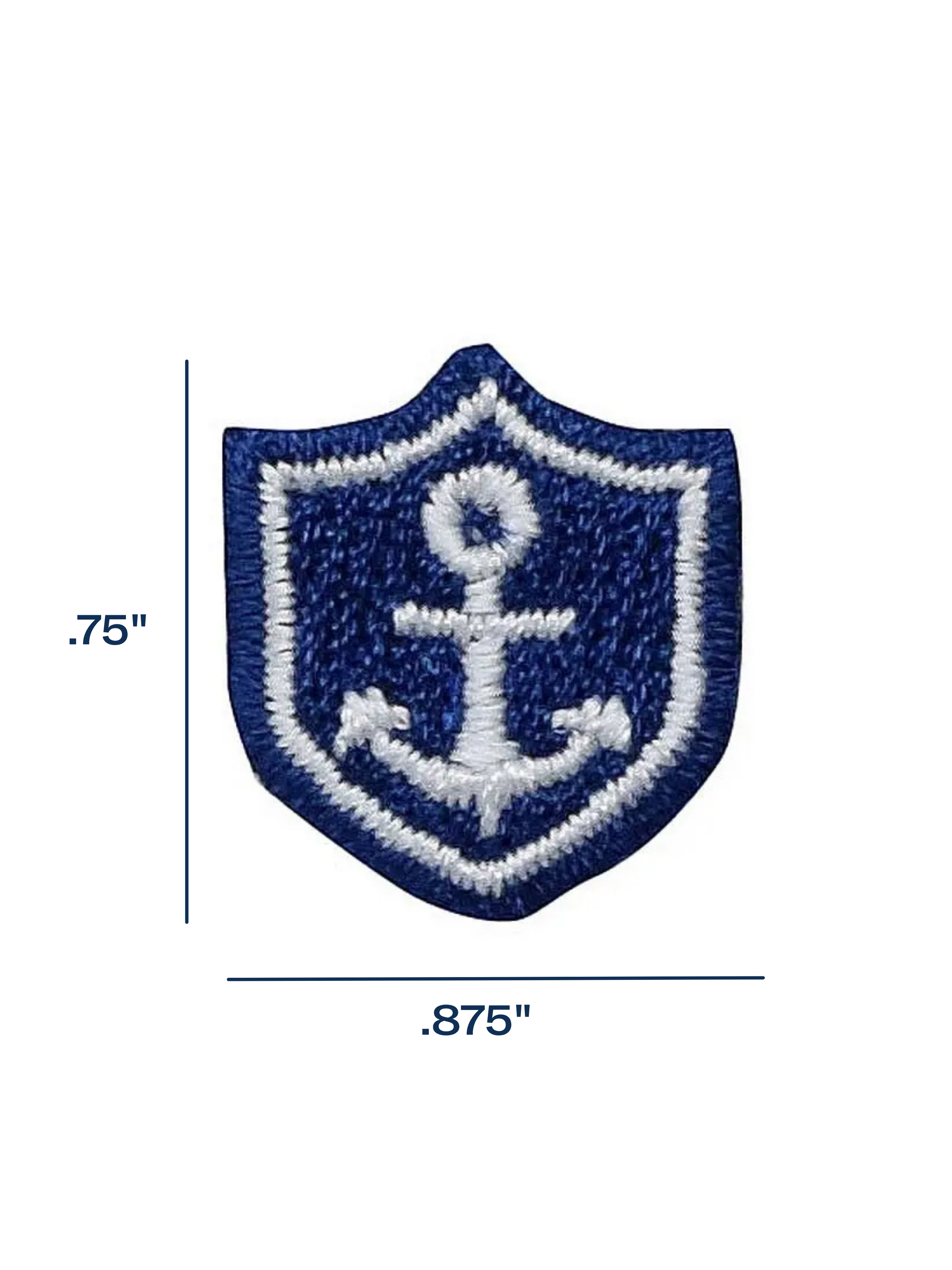 Anchor Iron-On Patch