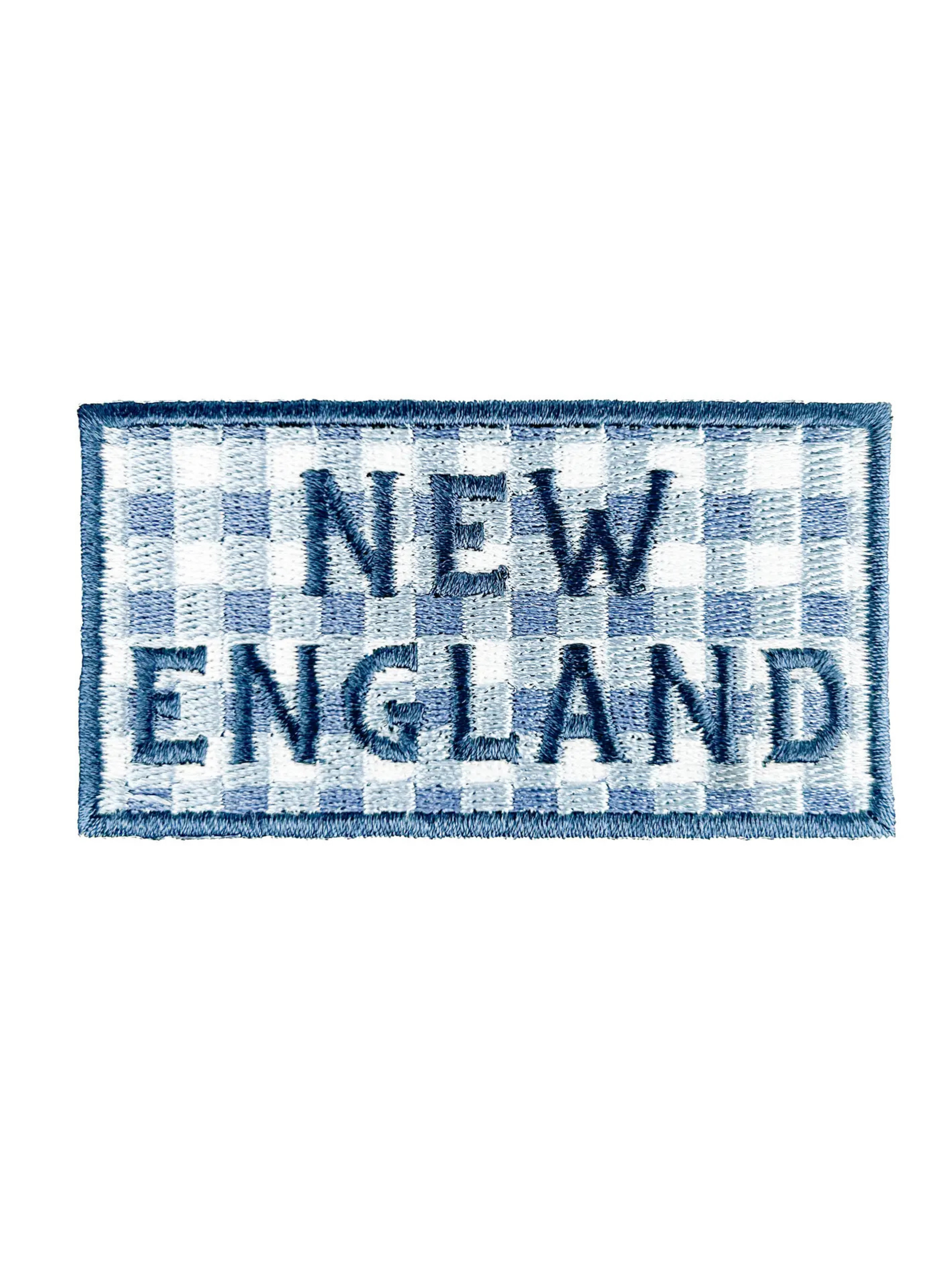 New England Iron-On Patch