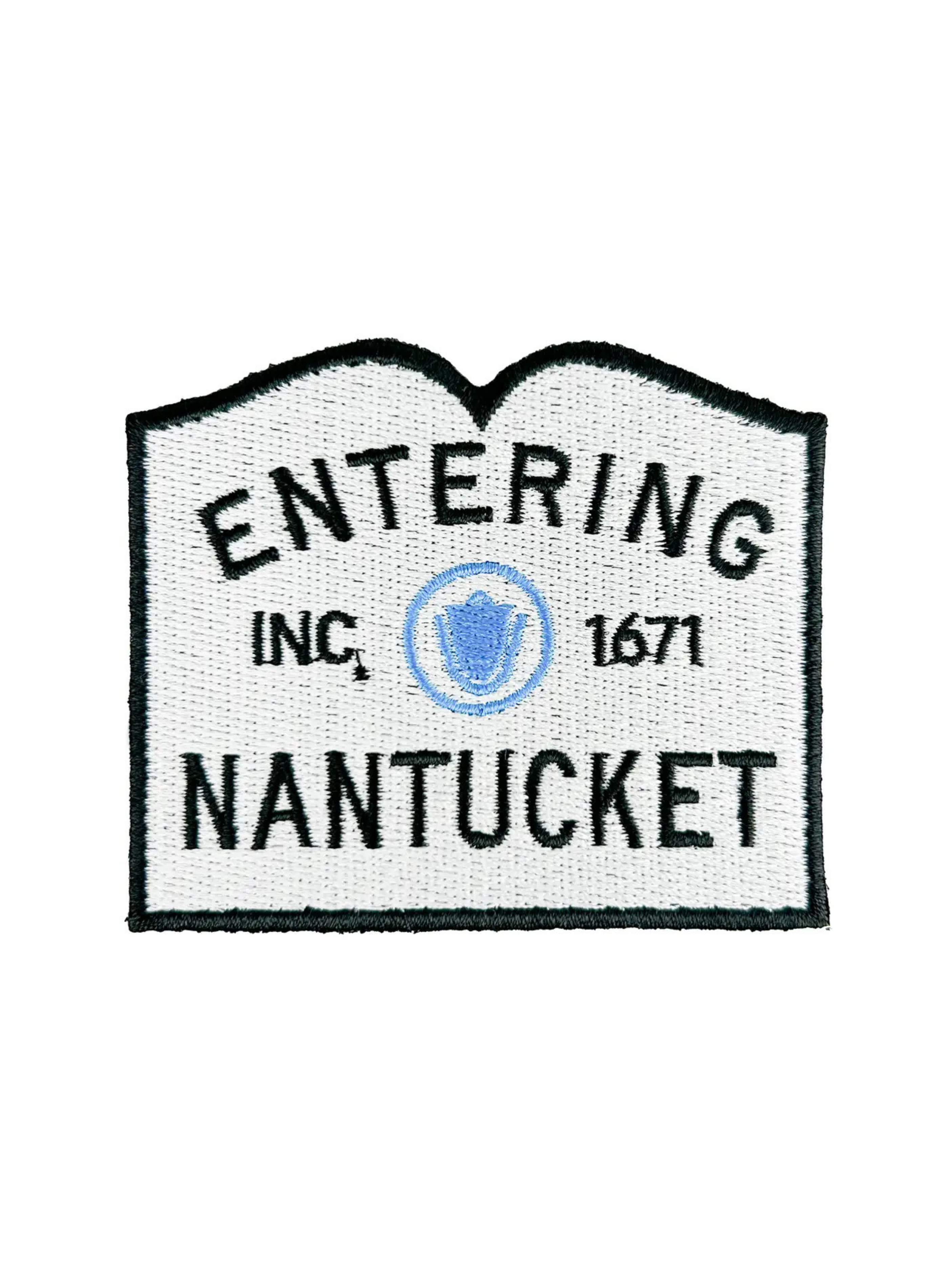 Nantucket Iron-On Patch