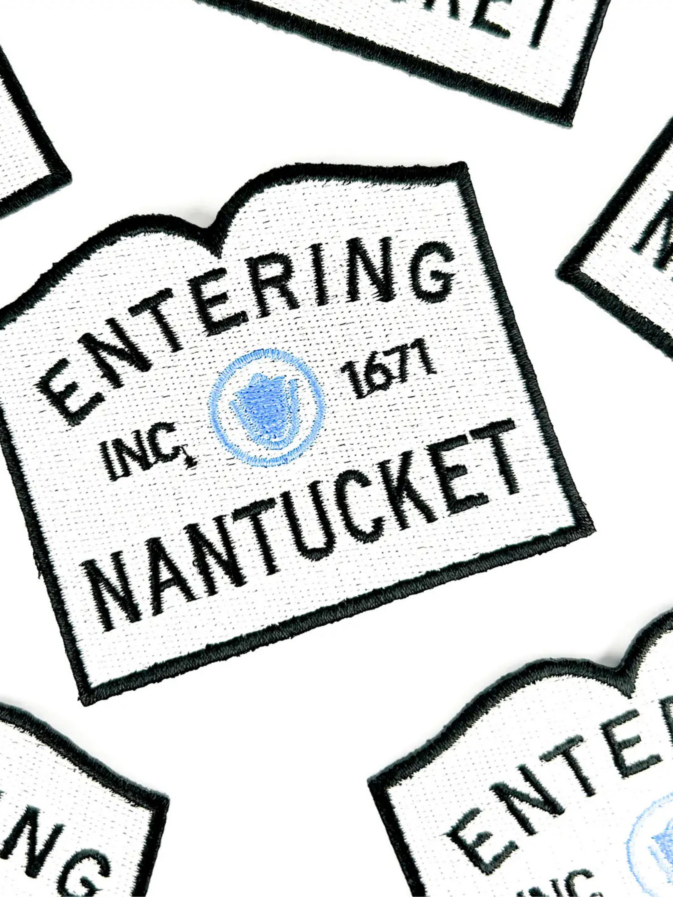 Nantucket Iron-On Patch