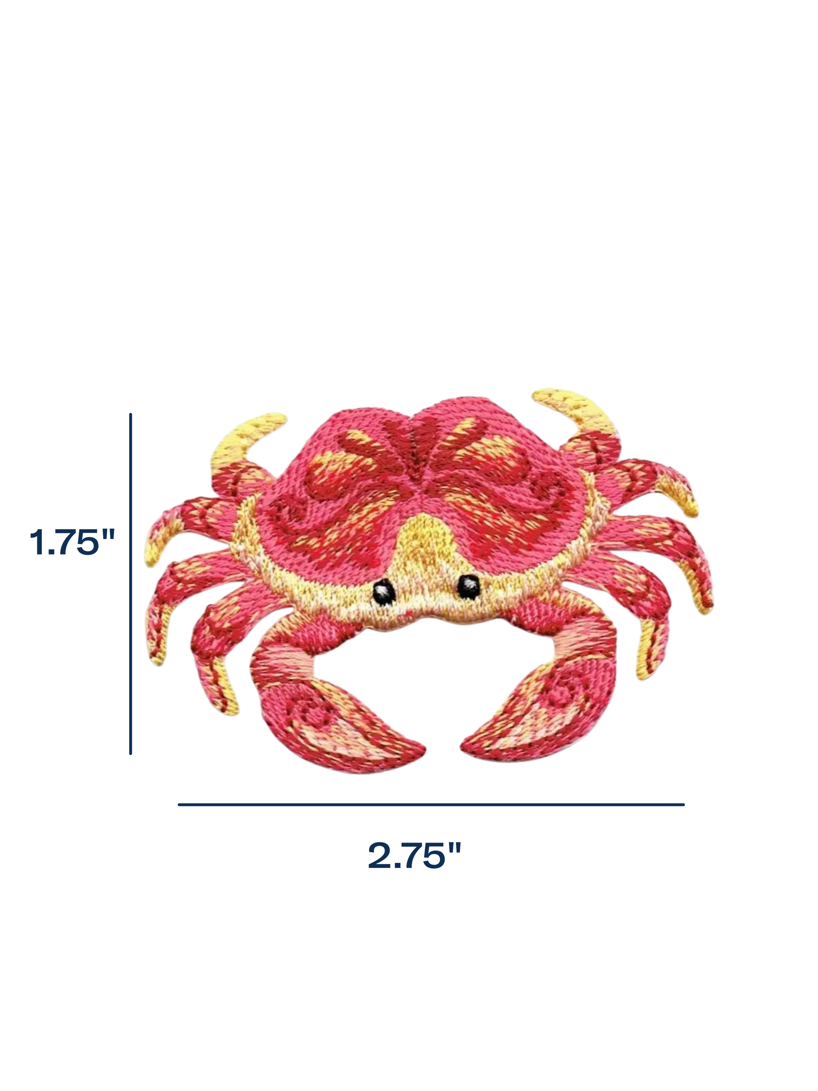 Atlantic Crab Iron-On Patch
