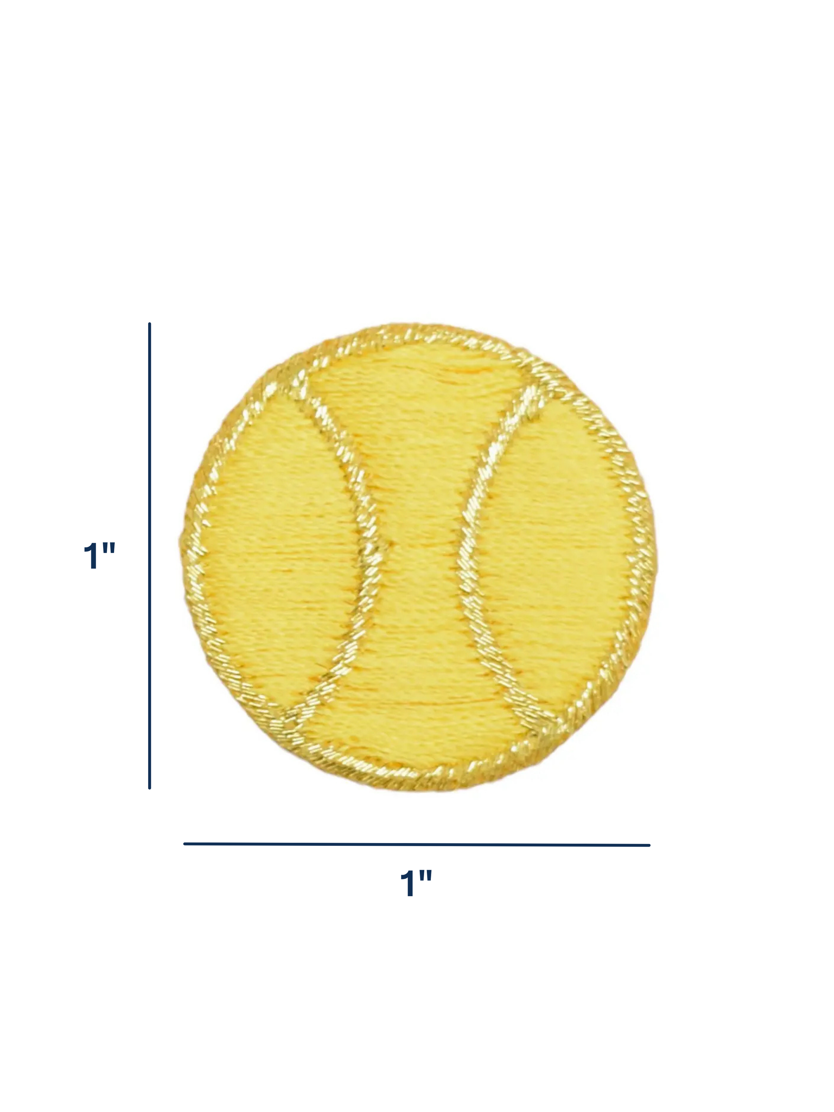 Tennis Ball Iron-On Patch