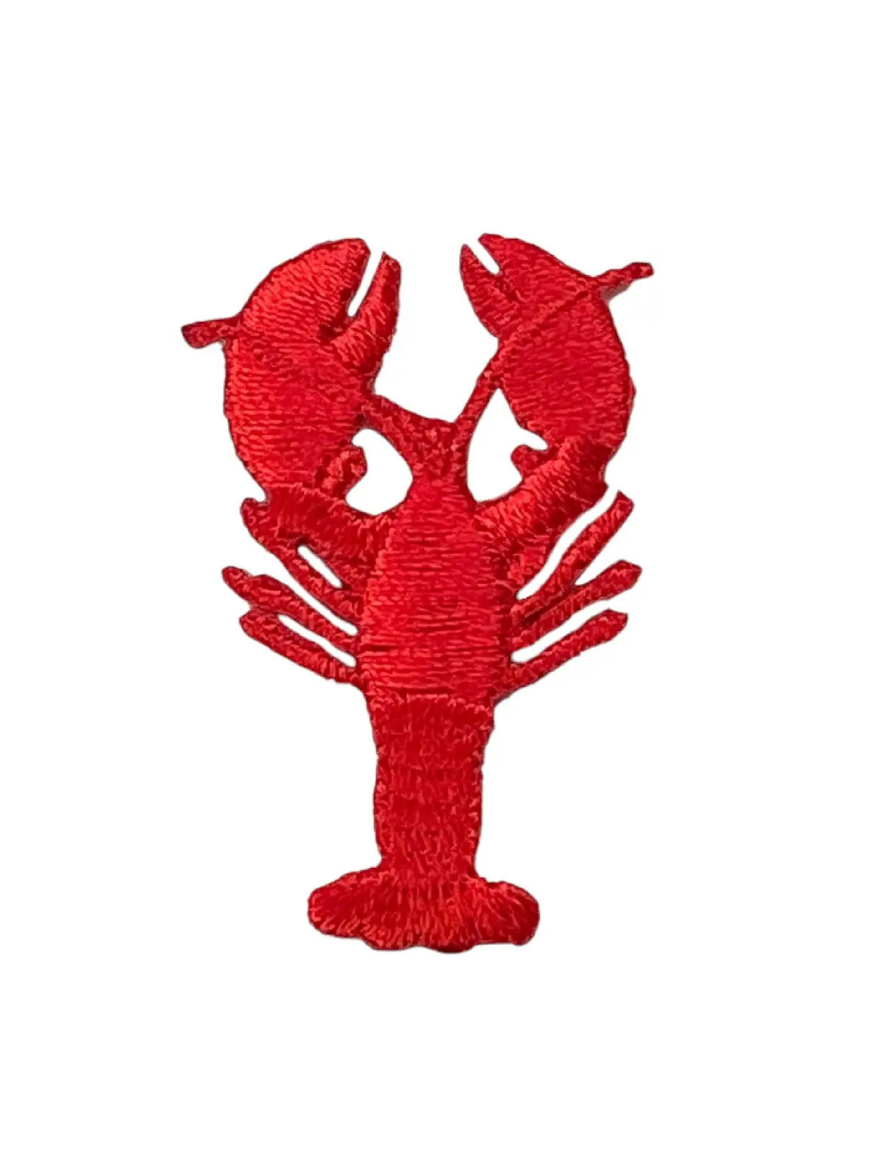 Maine Lobster Iron-On Patch