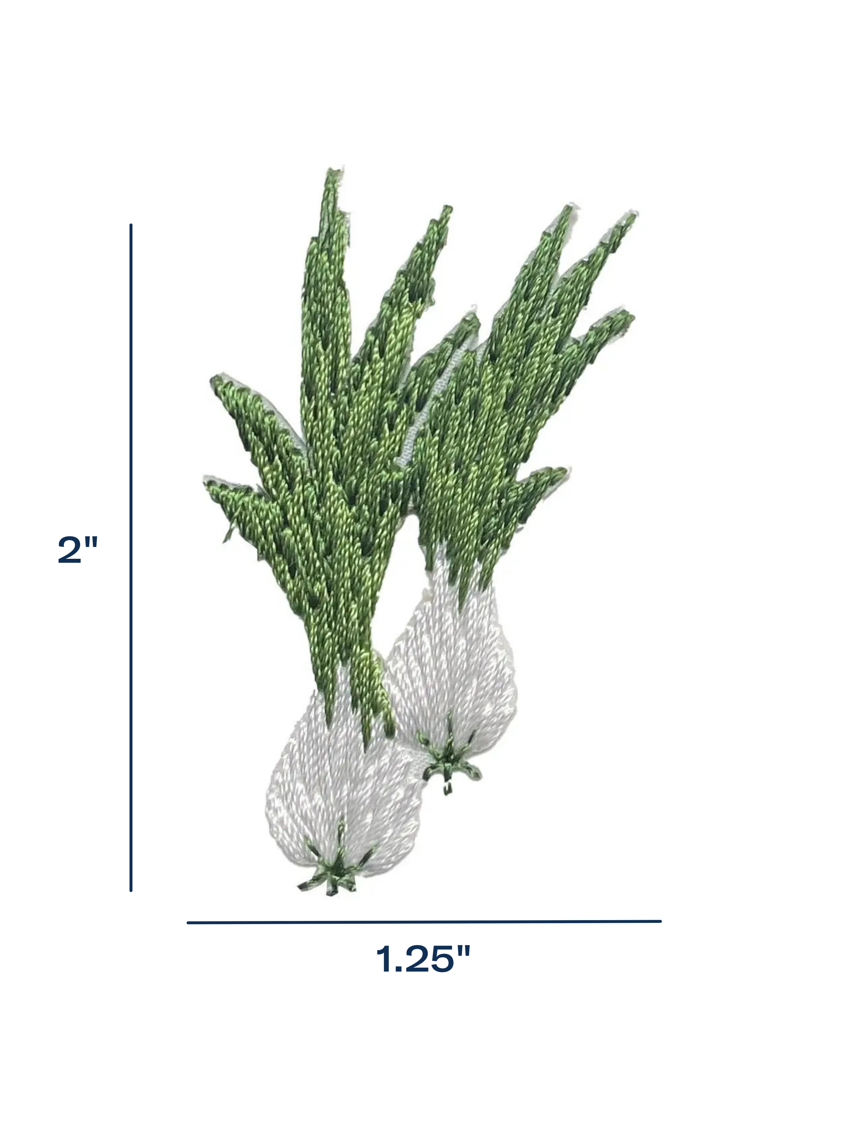 Scallions Iron-On Patch