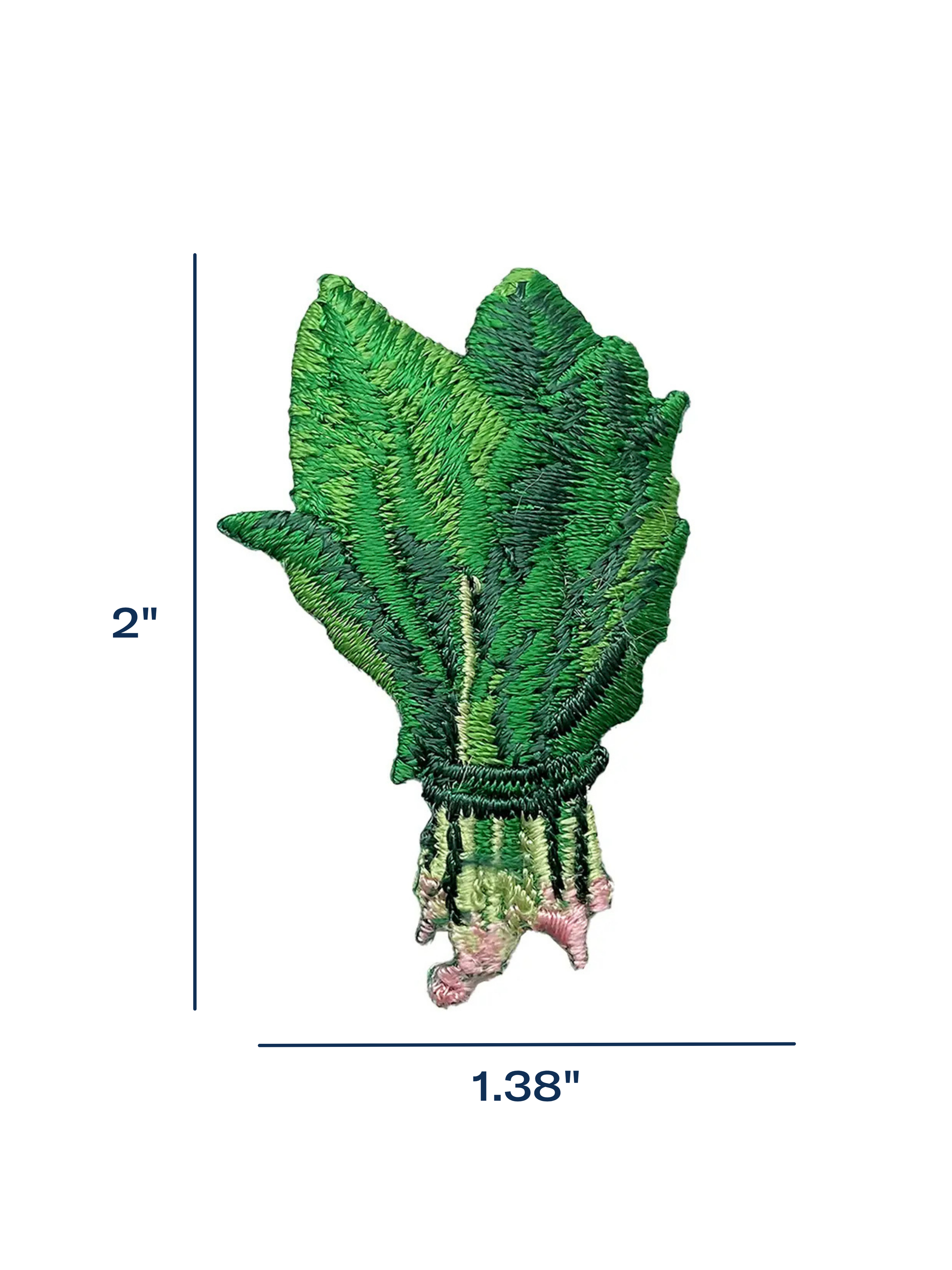 Lettuce Bunch Iron-On Patch
