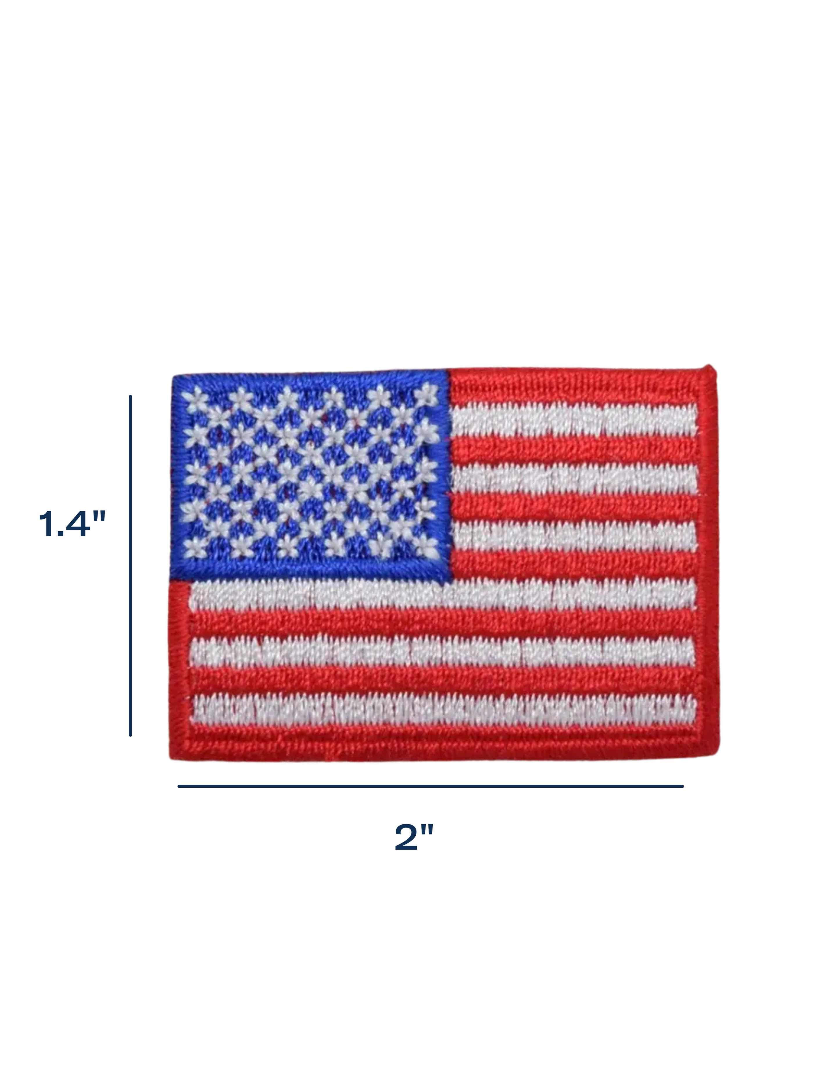 American Flag Iron-On Patch