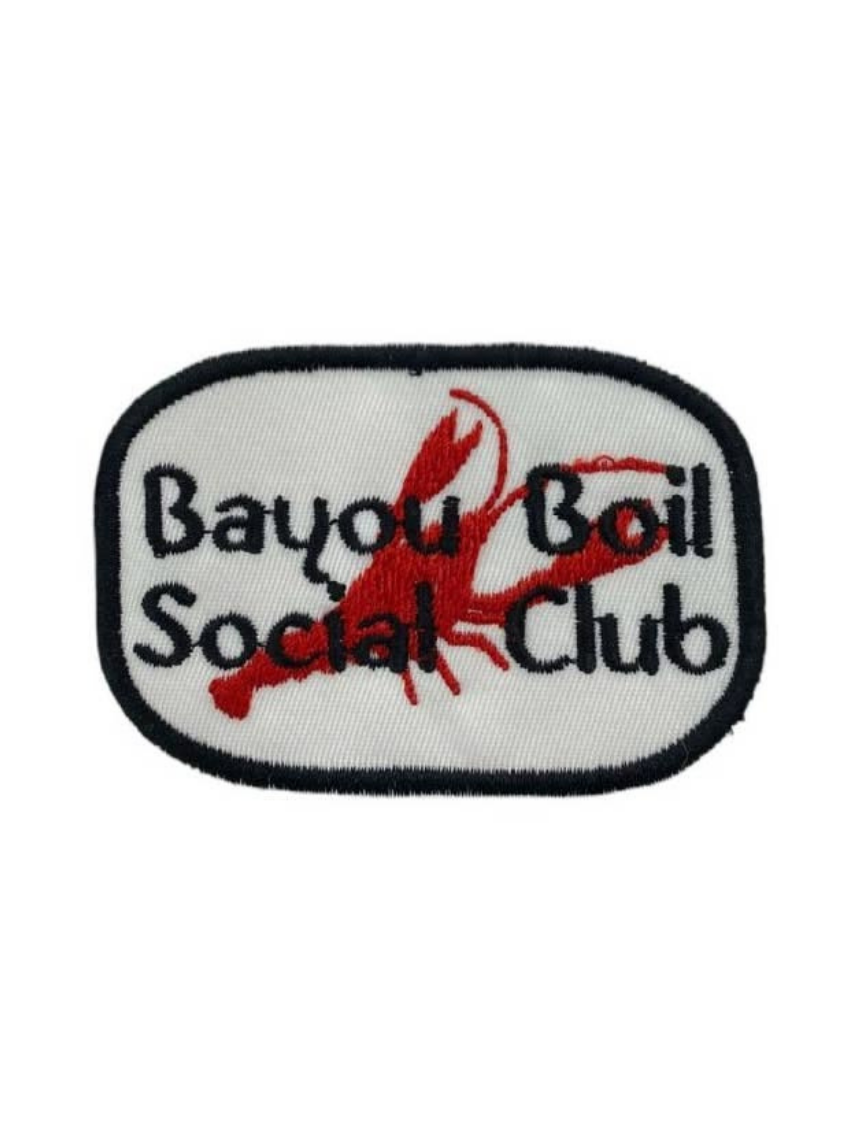 Bayou Boil Social Club Iron-On Patch