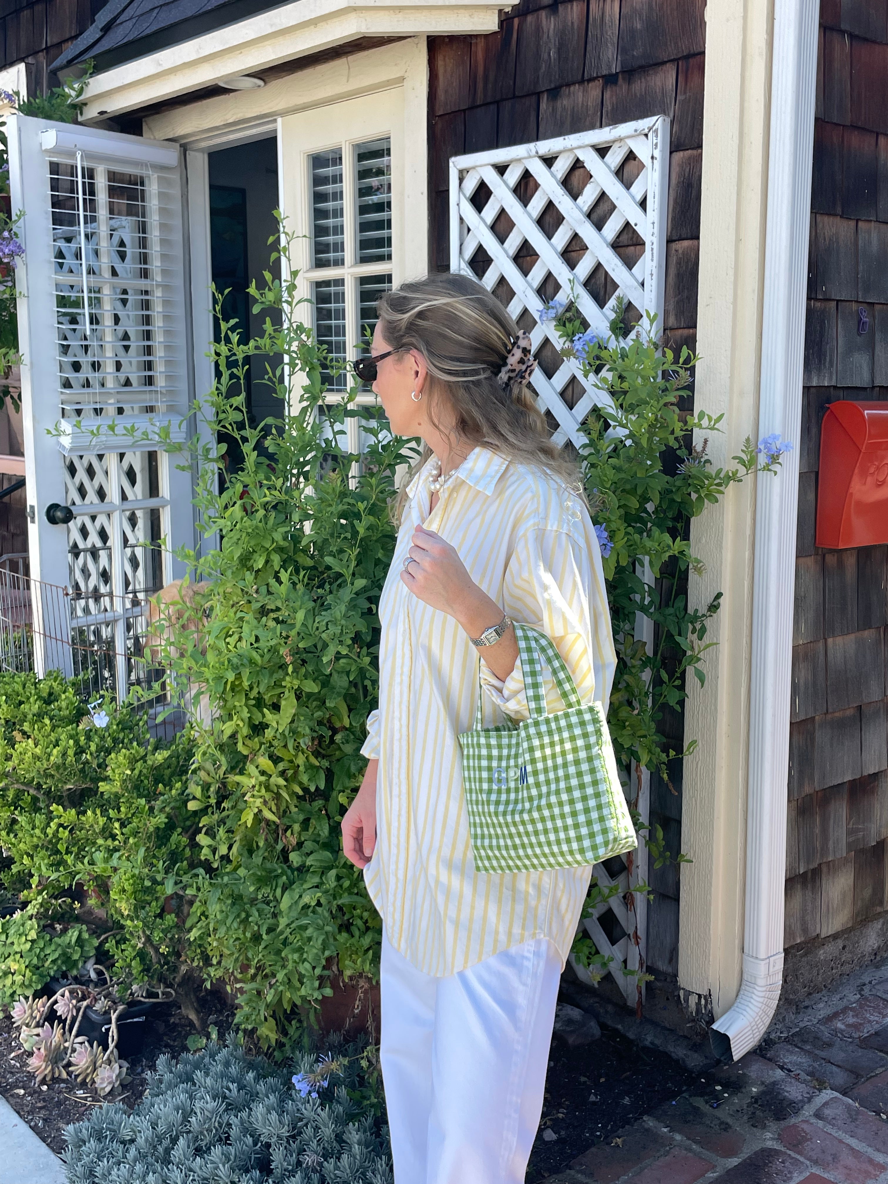 The Gingham Mini Tote