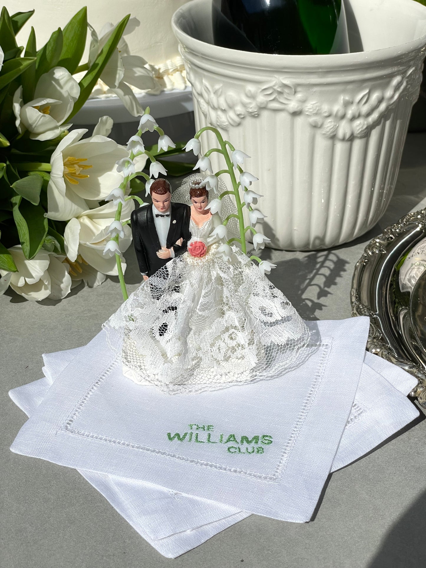The Club Cocktail Napkin, Set of 4