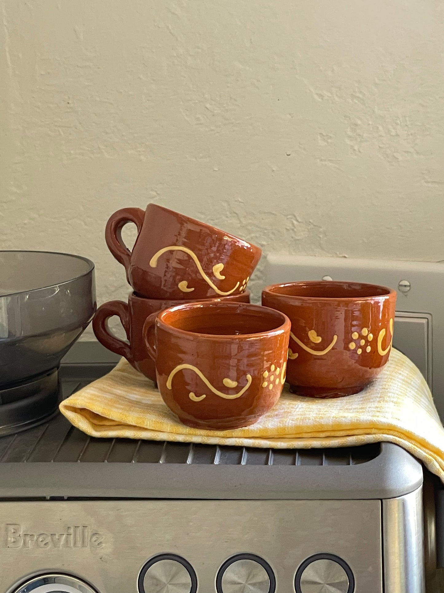 Isla Mujeres Espresso Cups, Set of 4