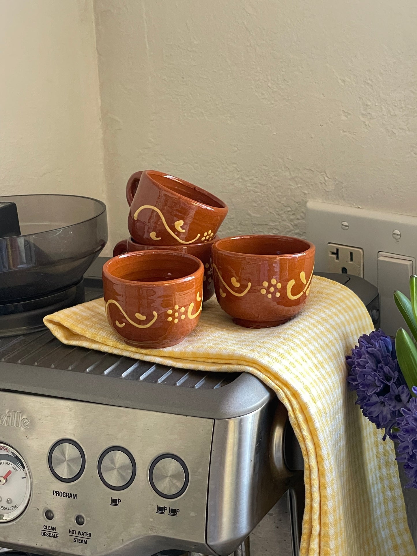 Isla Mujeres Espresso Cups, Set of 4